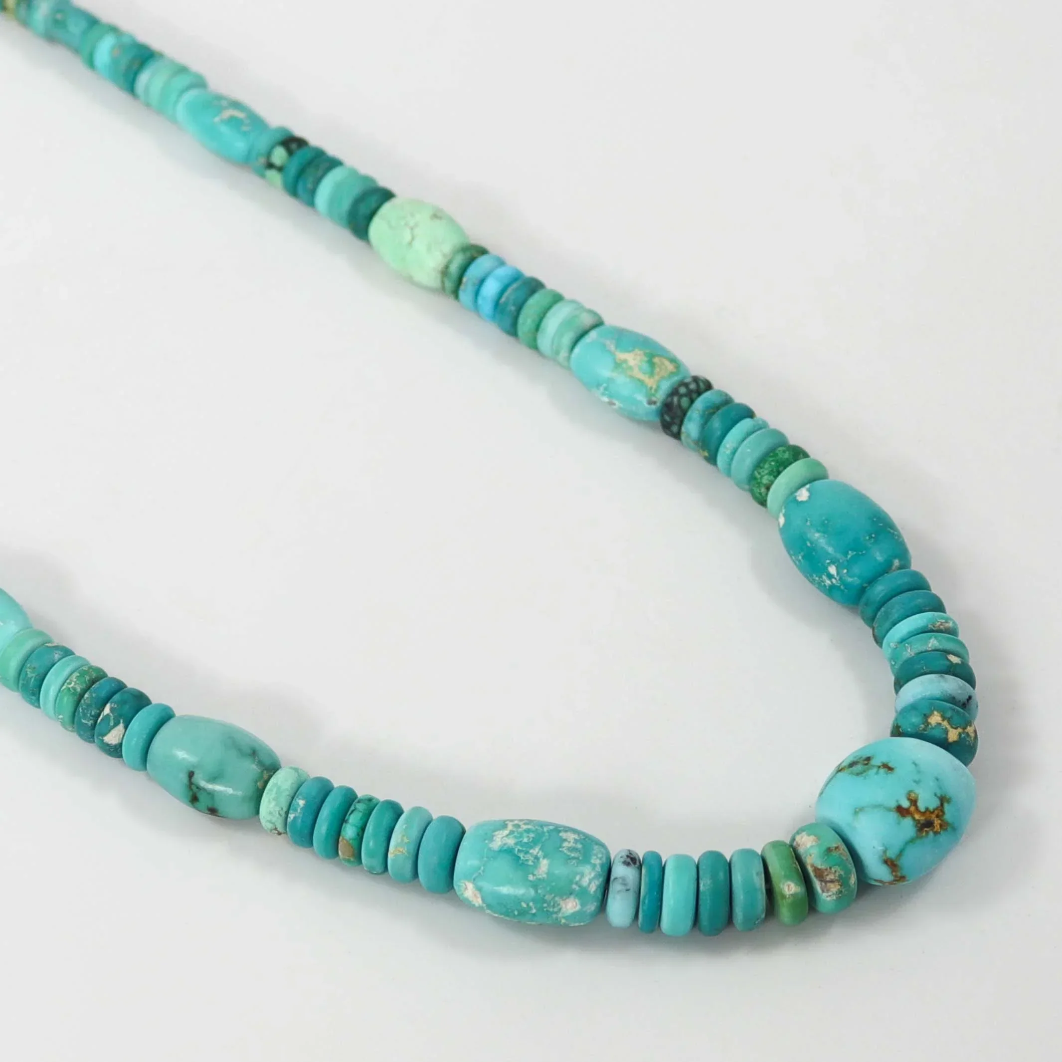 Turquoise Bead Necklace - Image 2