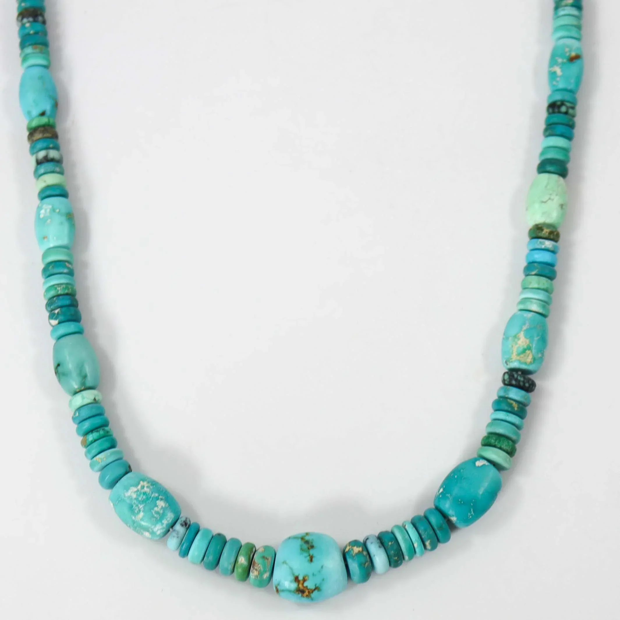 Turquoise Bead Necklace - Image 3