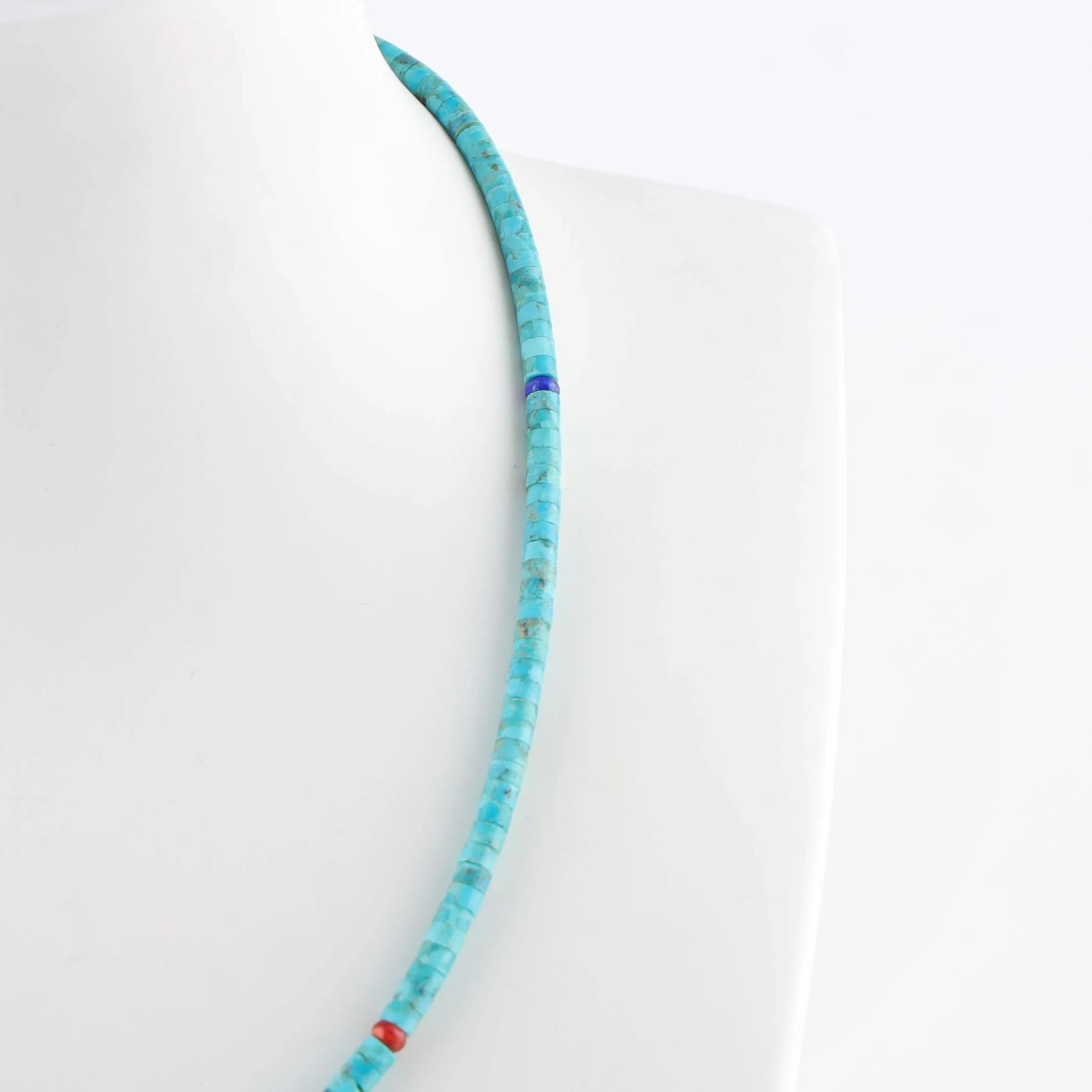 Turquoise Bead Necklace - Image 4