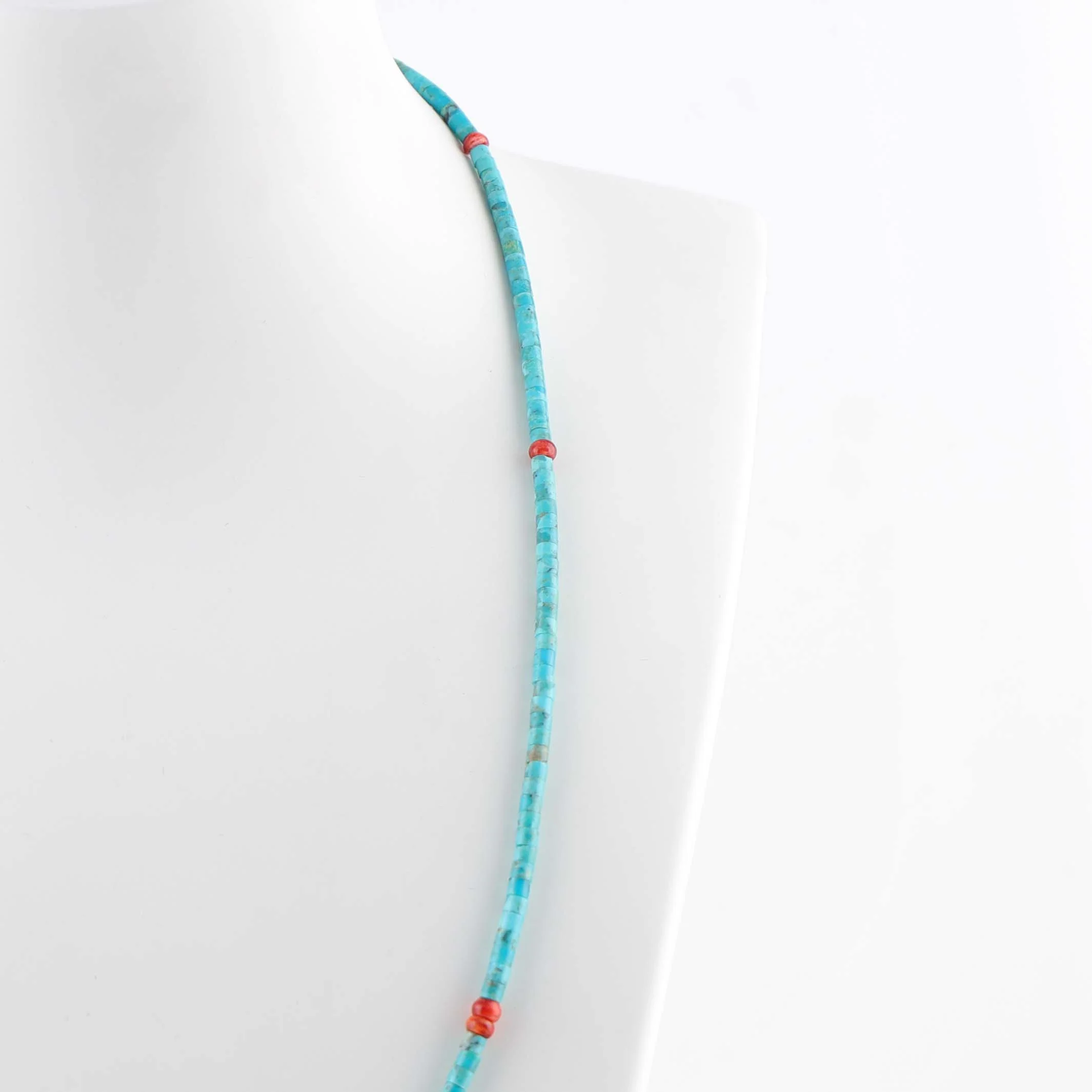 Turquoise Bead Necklace - Image 4