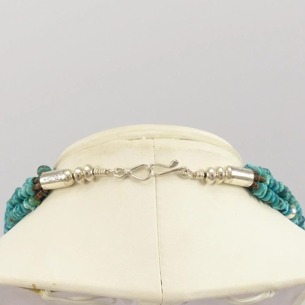 Turquoise Bead Necklace - Image 5