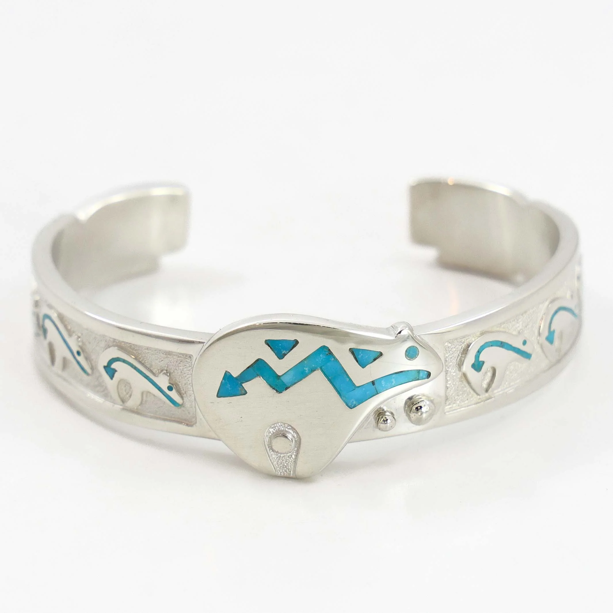 Turquoise Bear Cuff