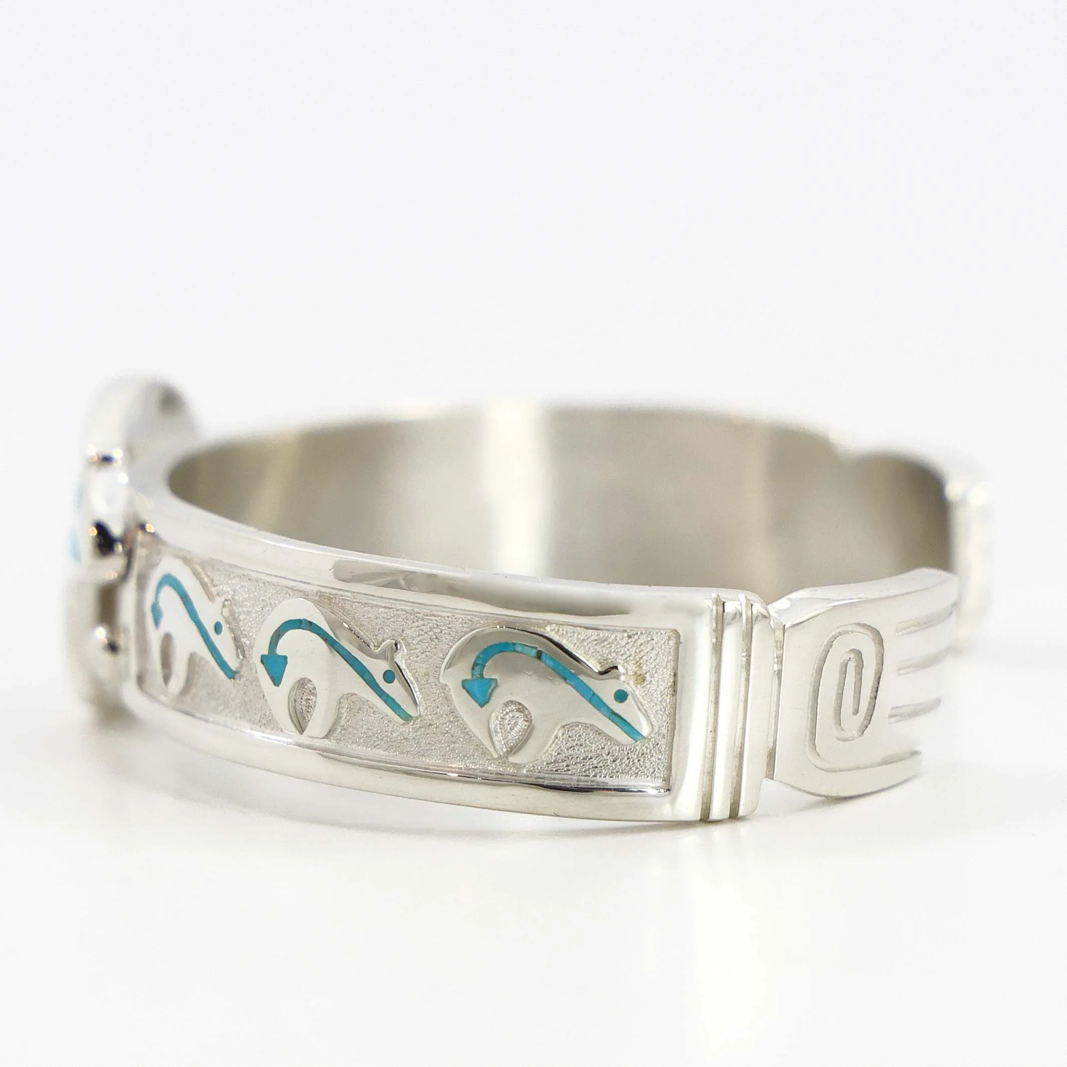 Turquoise Bear Cuff - Image 2
