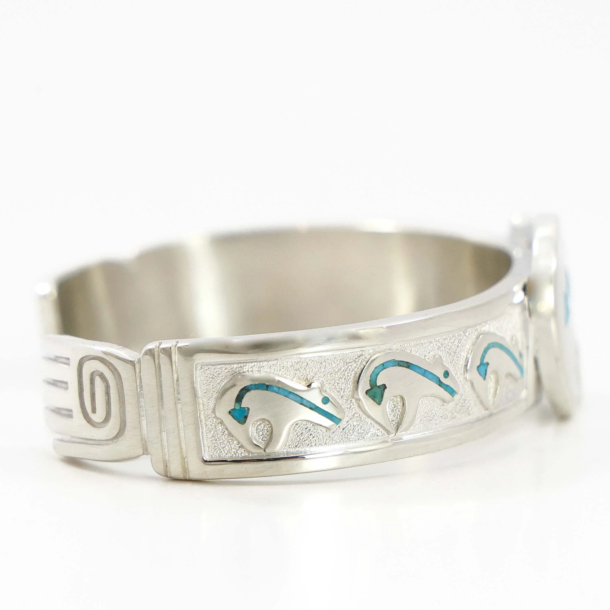Turquoise Bear Cuff - Image 3