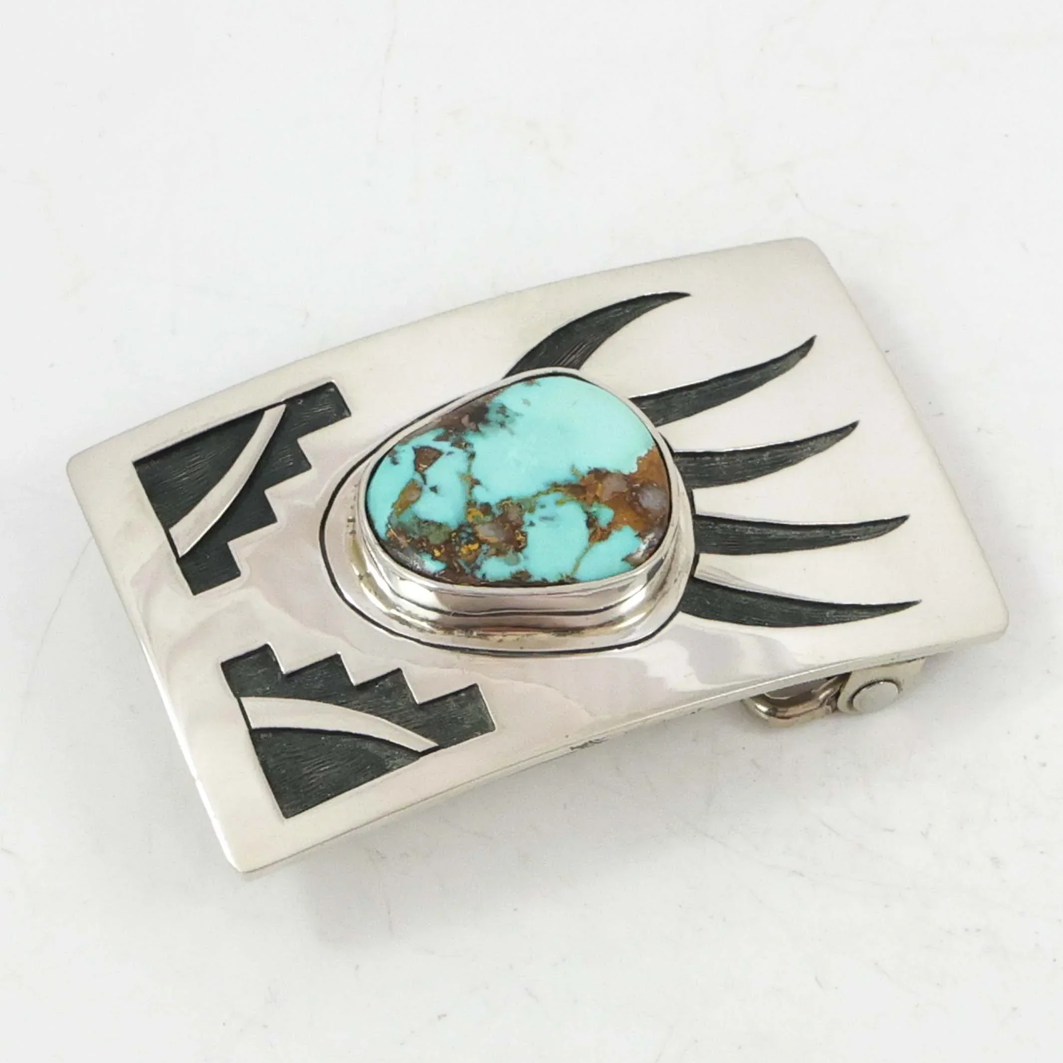 Turquoise Bear Paw Buckle - Image 2