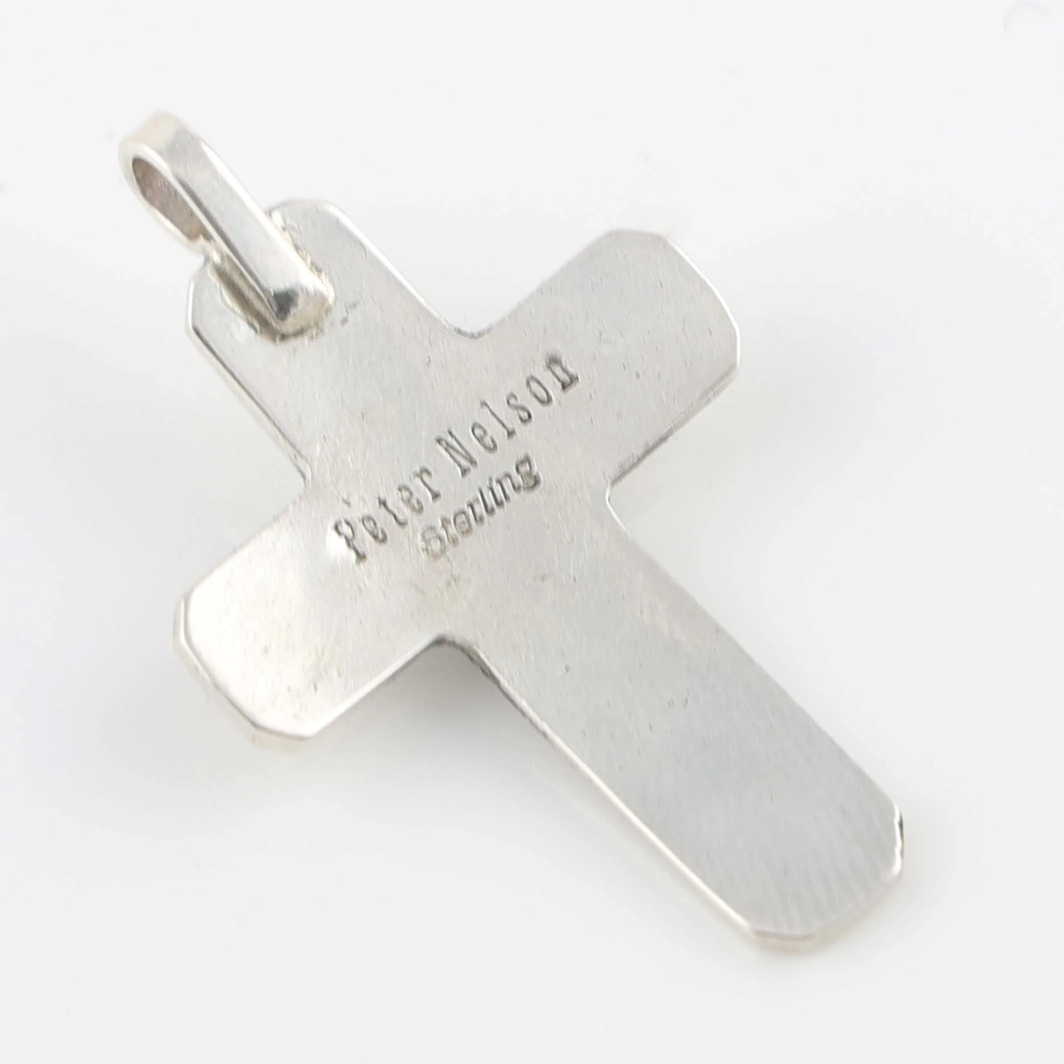 Turquoise Cross Pendant - Image 3
