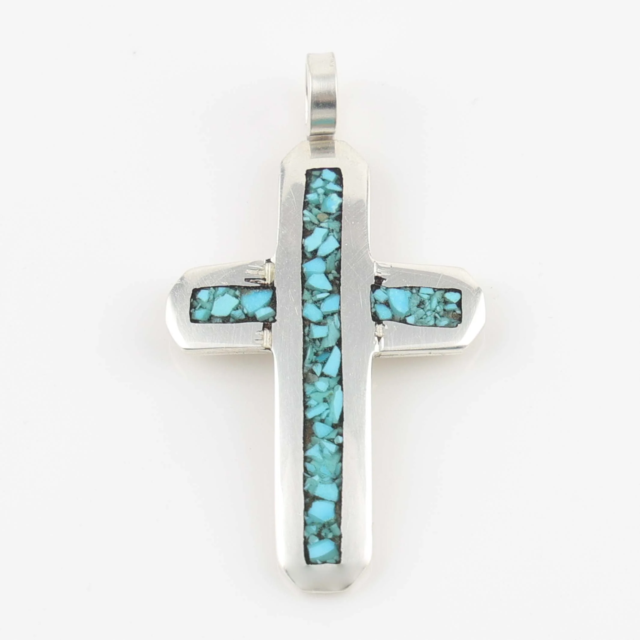 Turquoise Cross Pendant