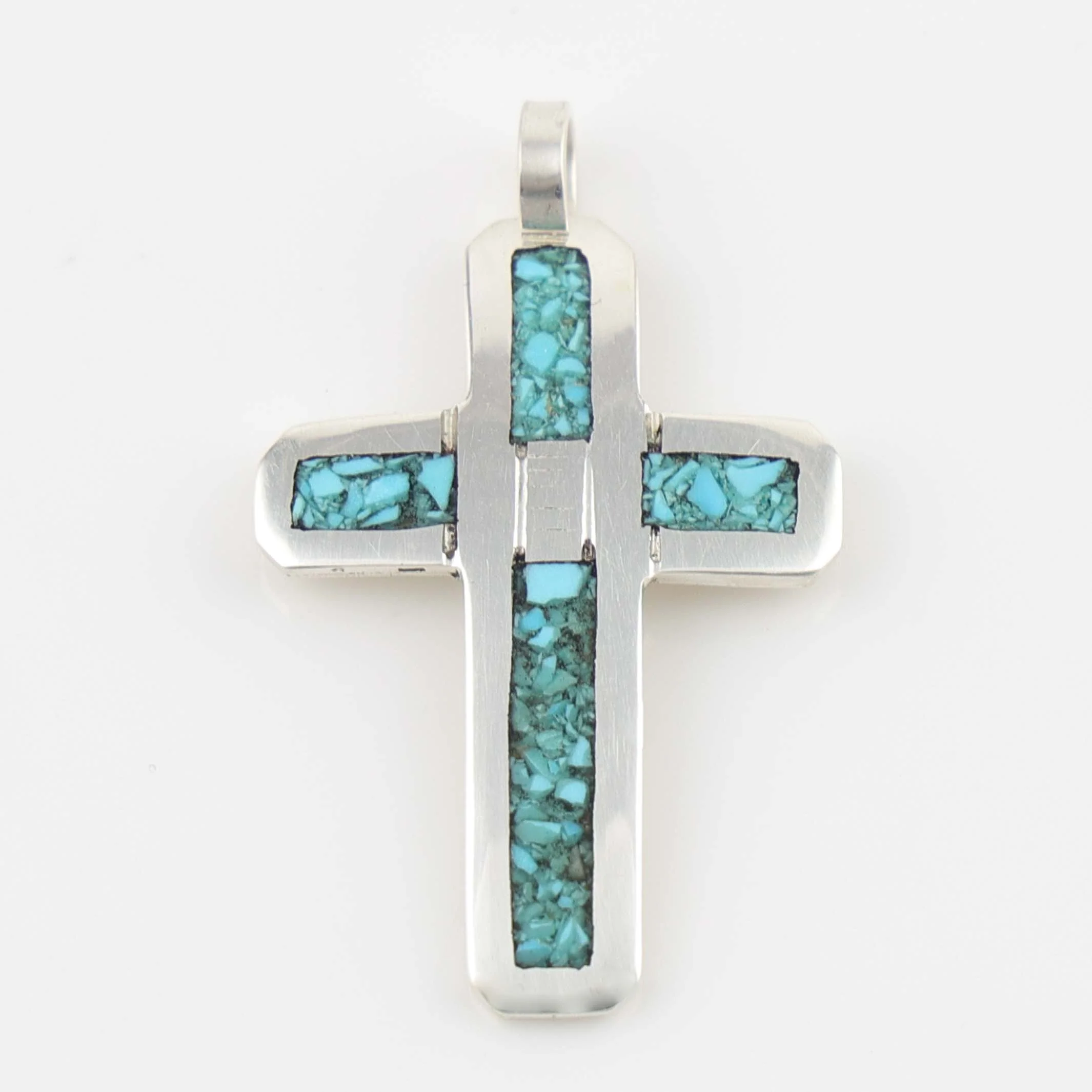Turquoise Cross Pendant