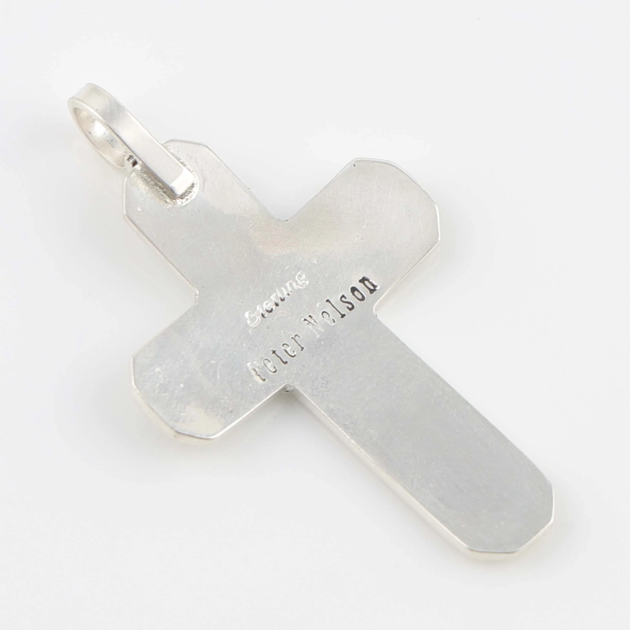 Turquoise Cross Pendant - Image 3