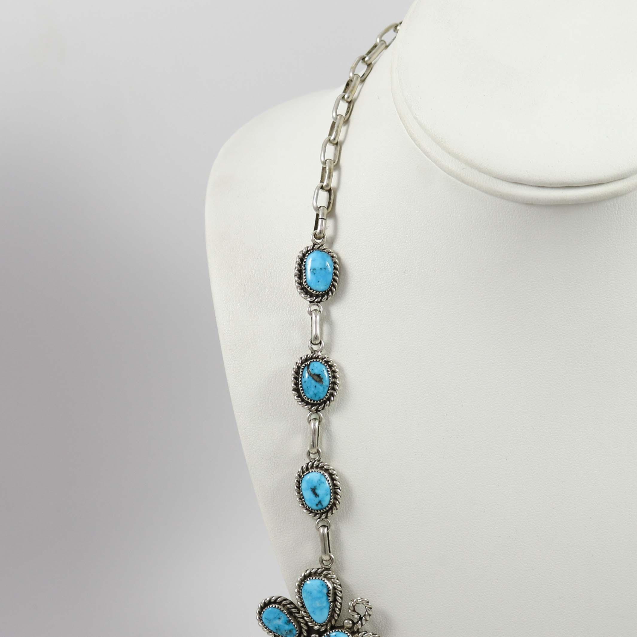 Turquoise Dragonfly Necklace - Image 3
