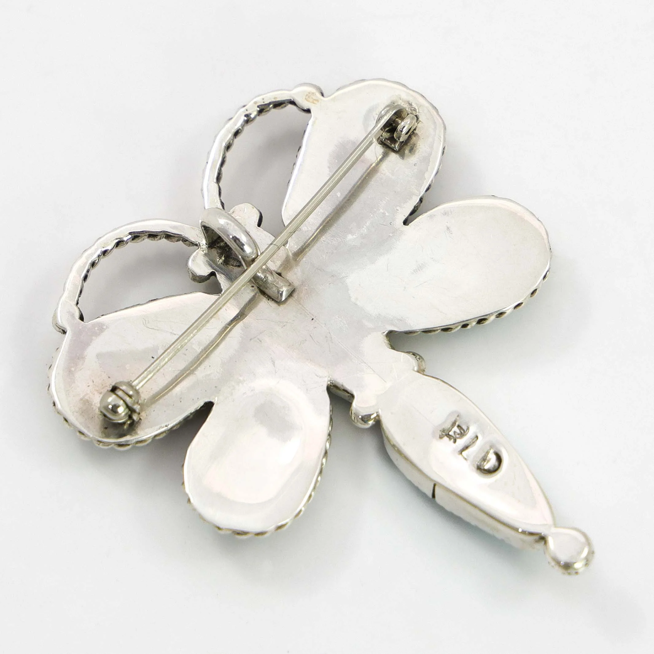 Turquoise Dragonfly Pin and Pendant - Image 3