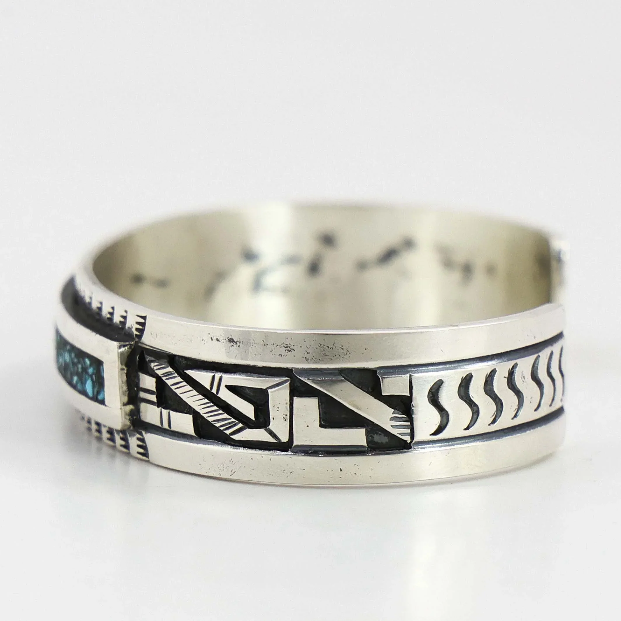 Turquoise Inlay Cuff - Image 2