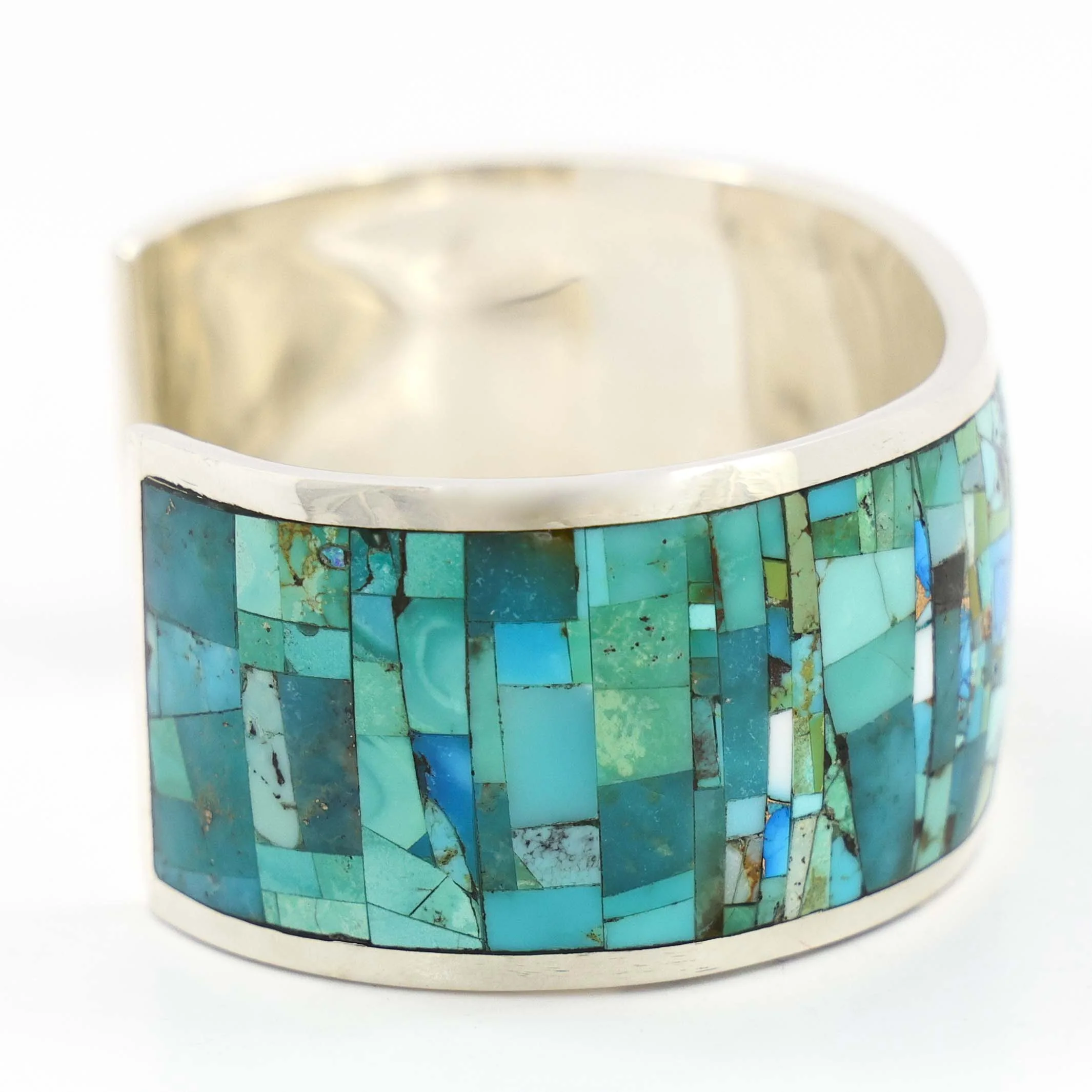 Turquoise Inlay Cuff - Image 4