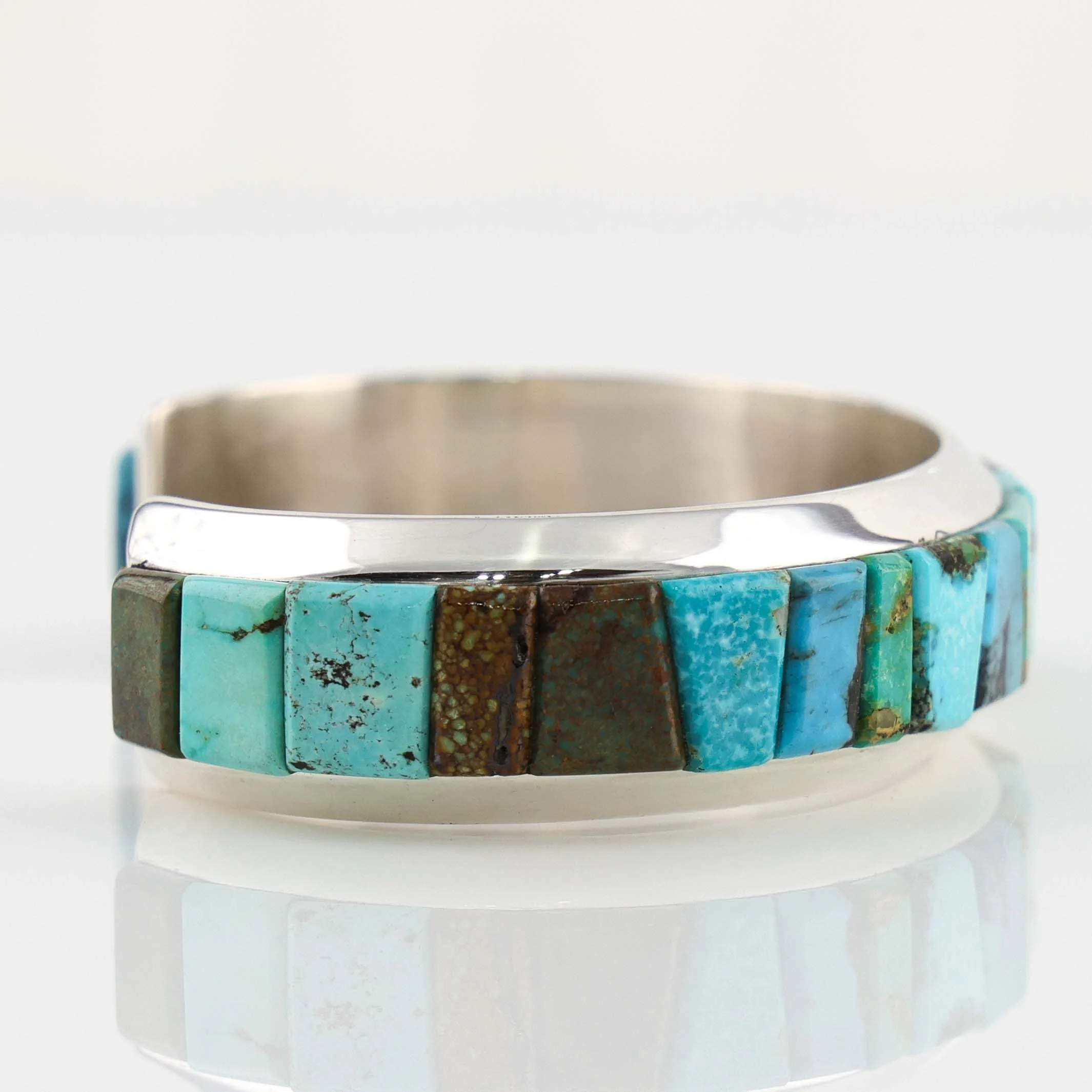 Turquoise Inlay Cuff - Image 3