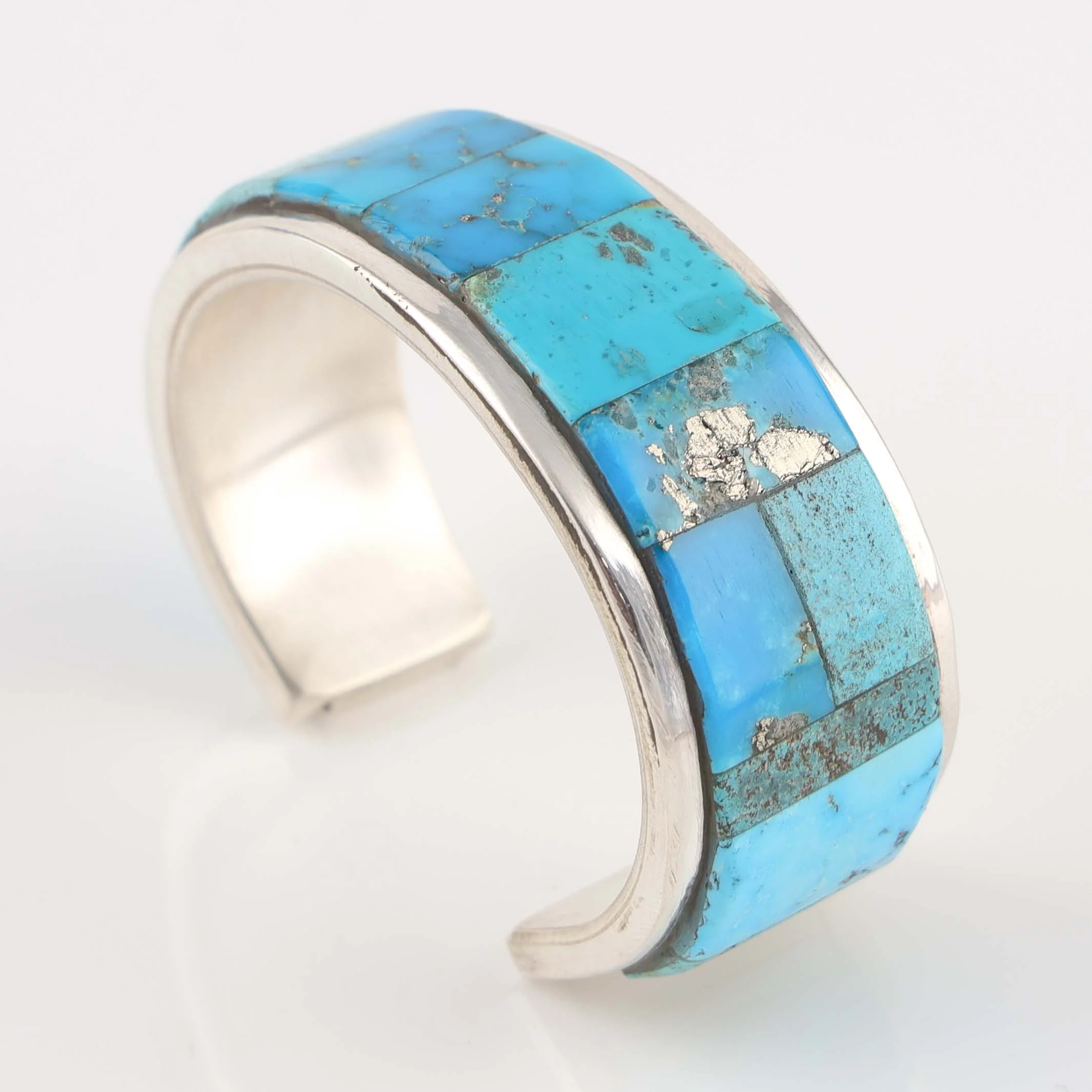 Turquoise Inlay Cuff - Image 3
