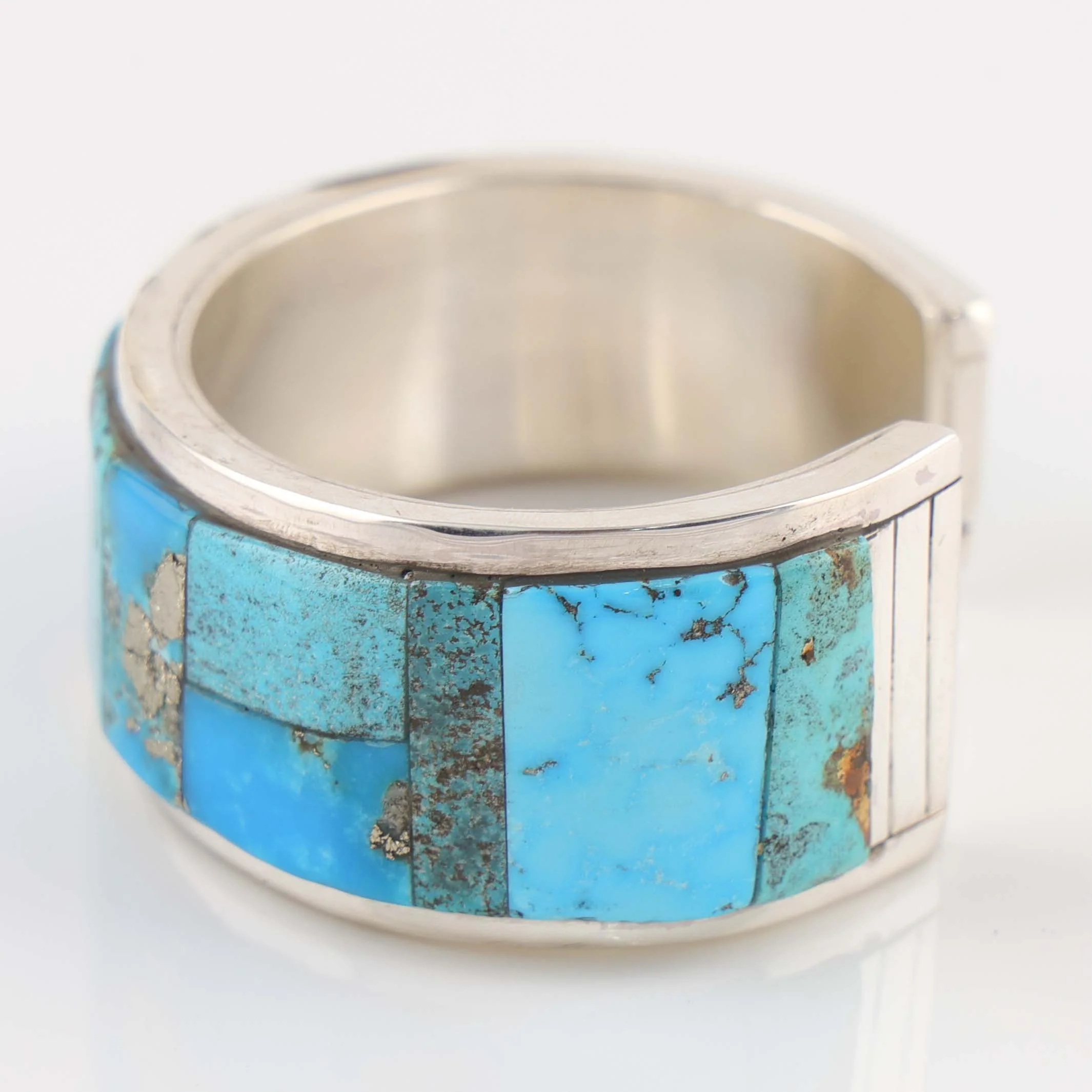 Turquoise Inlay Cuff - Image 4