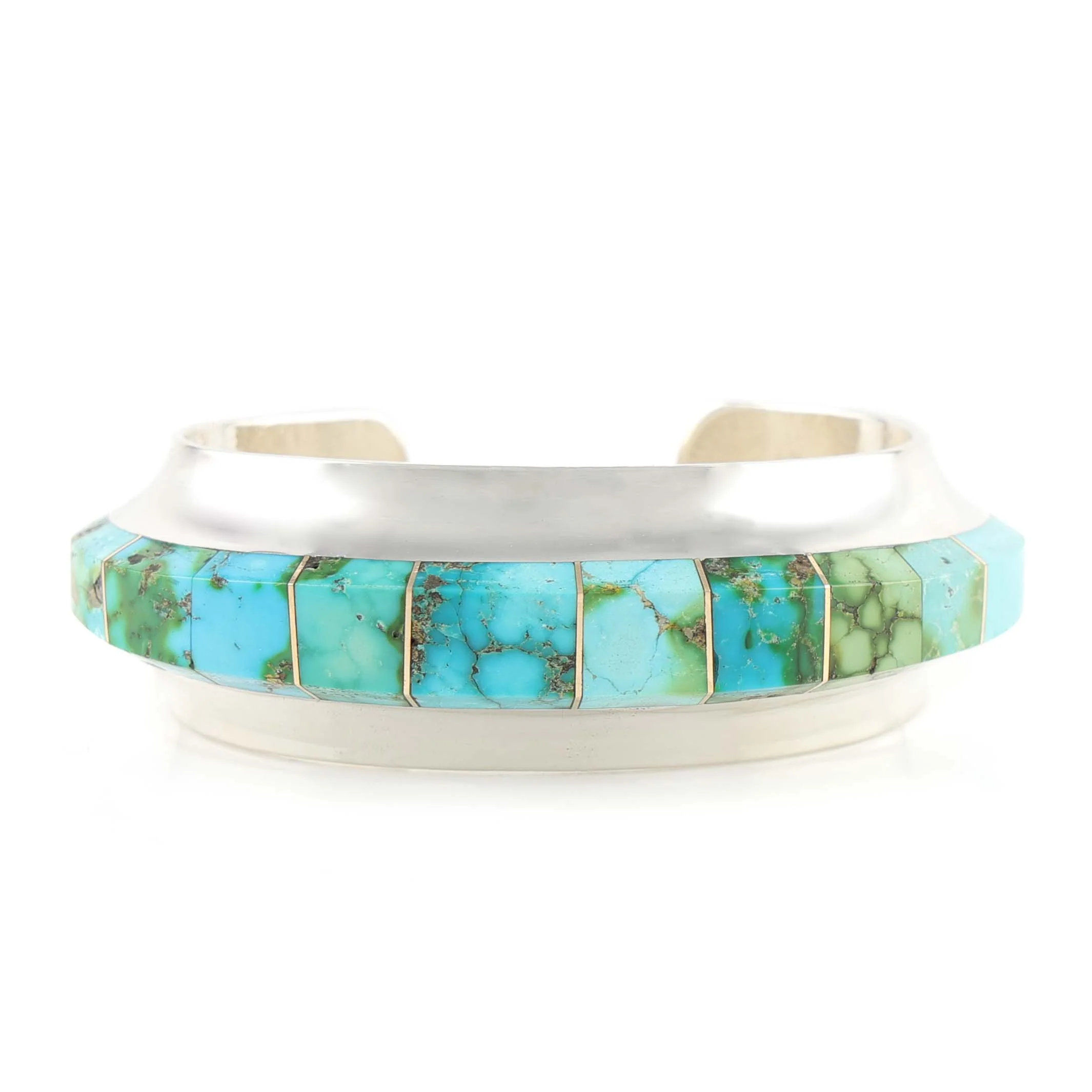 Turquoise Inlay Cuff - Image 2