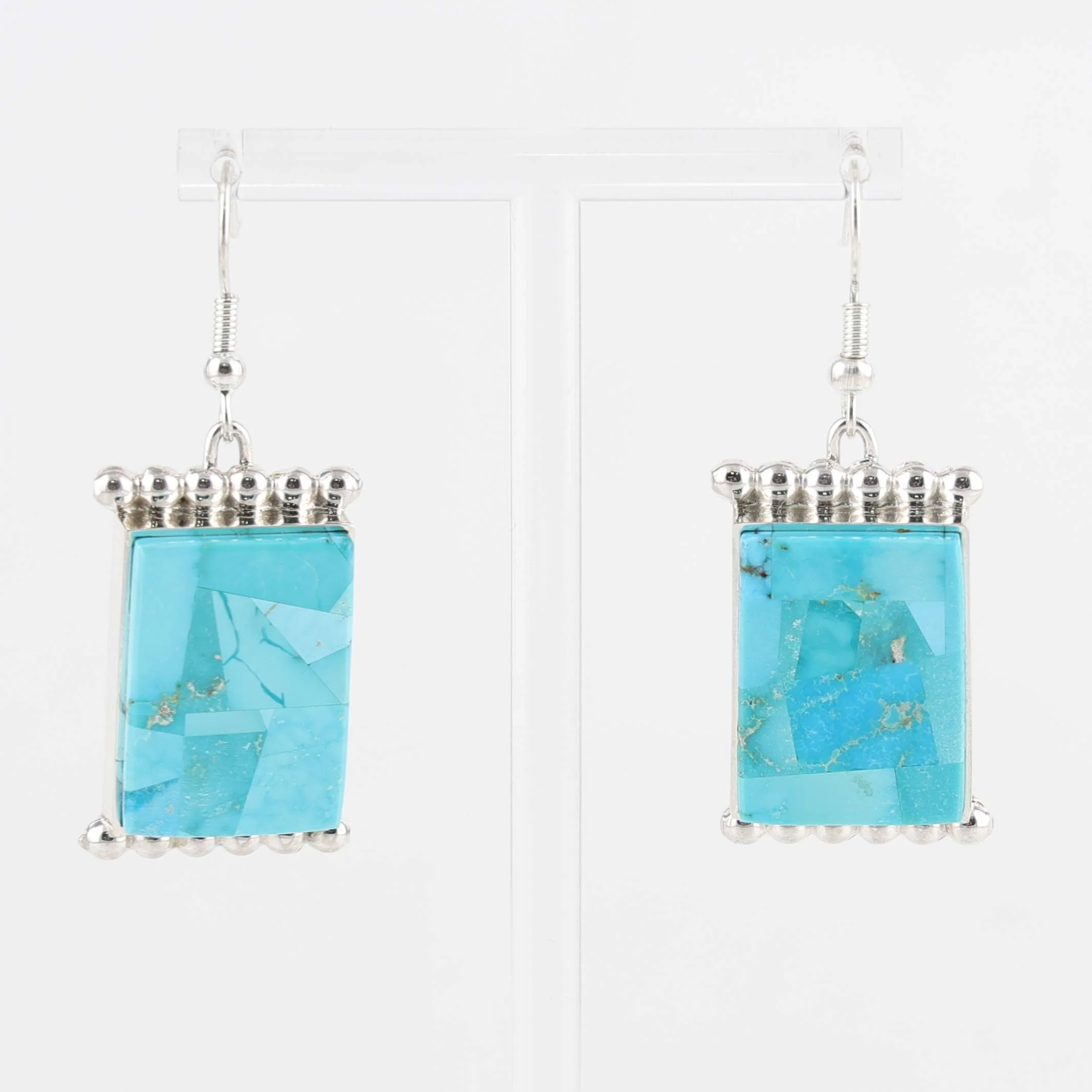 Turquoise Inlay Earrings