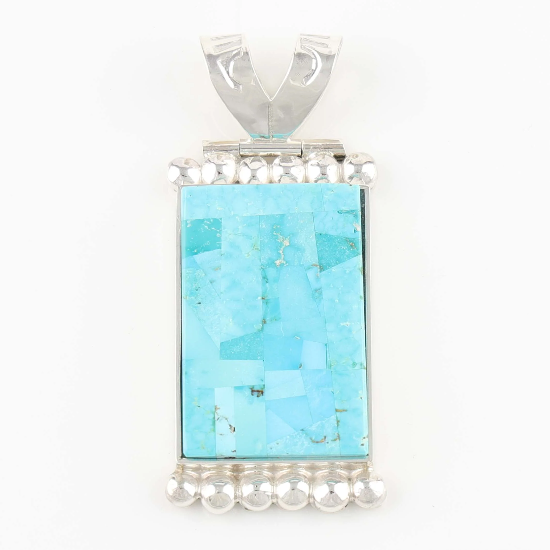 Turquoise Inlay Pendant
