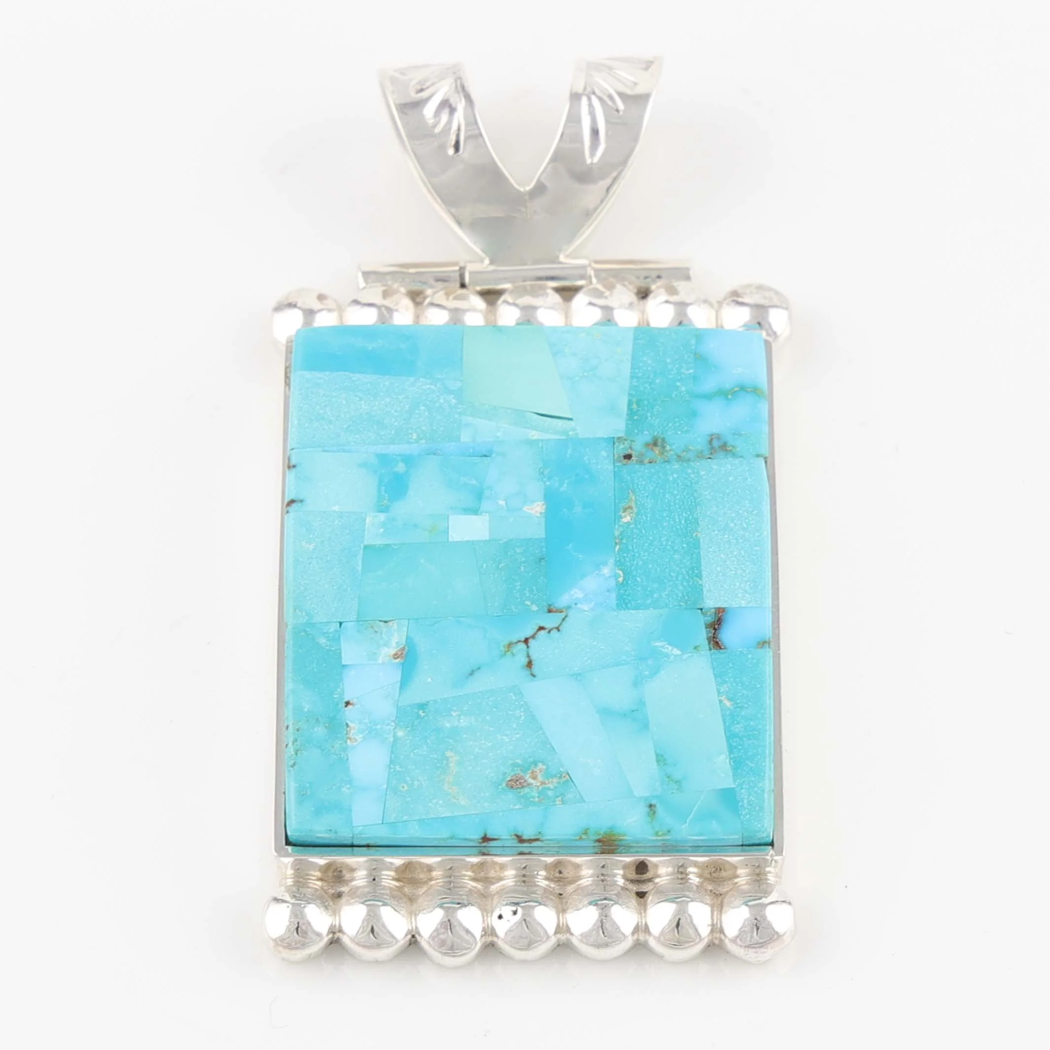 Turquoise Inlay Pendant