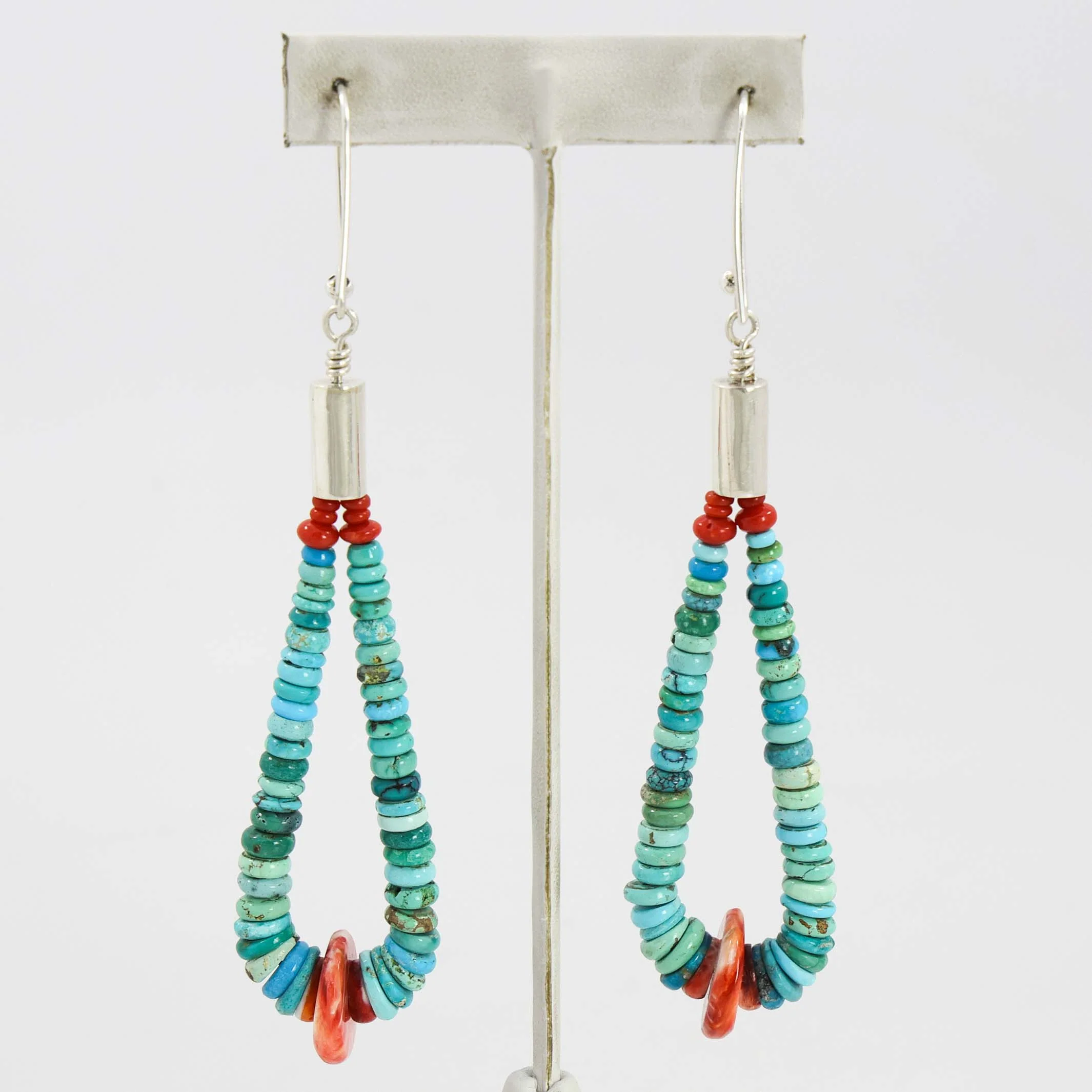 Turquoise Jacla Earrings - Image 2