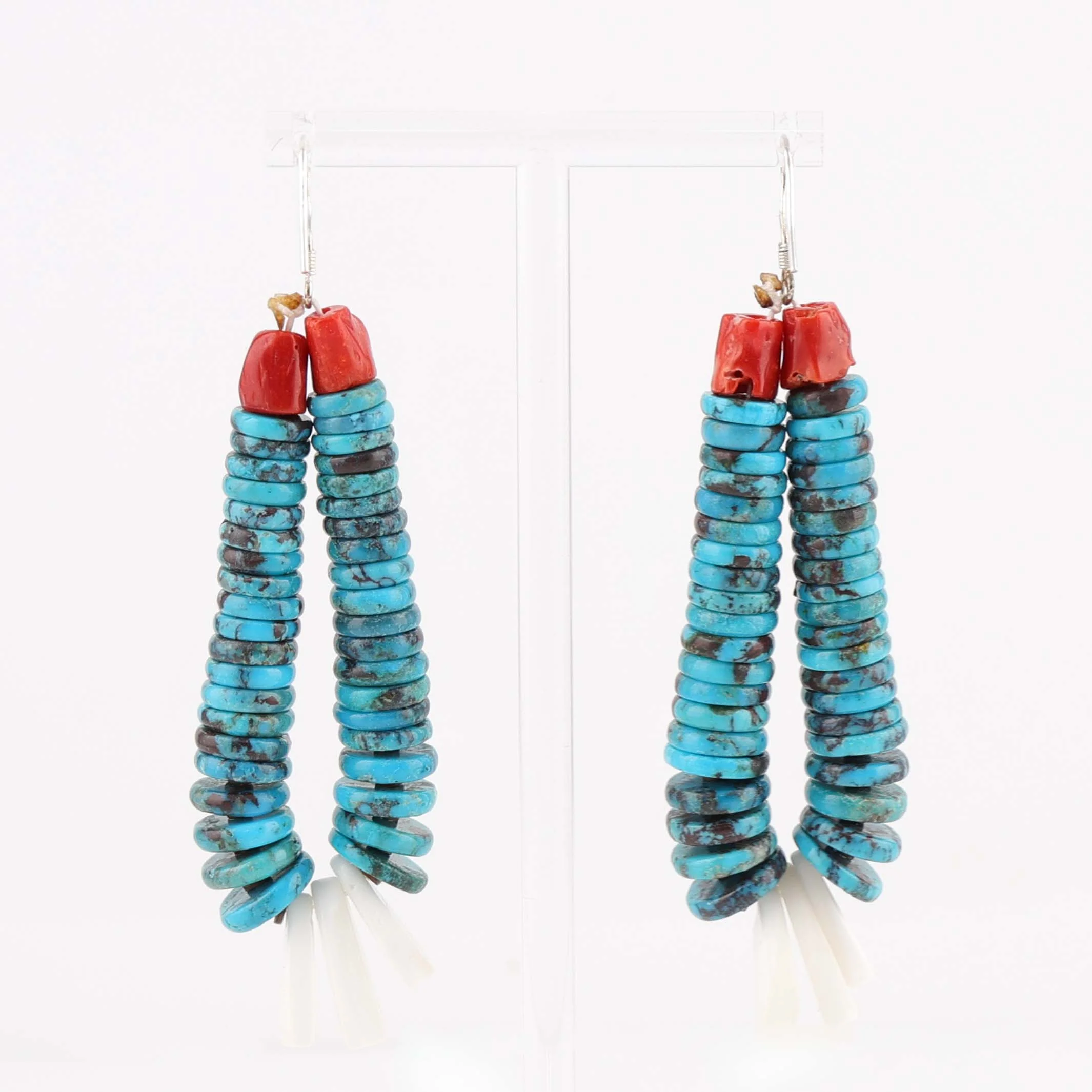 Turquoise Jacla Earrings - Image 2