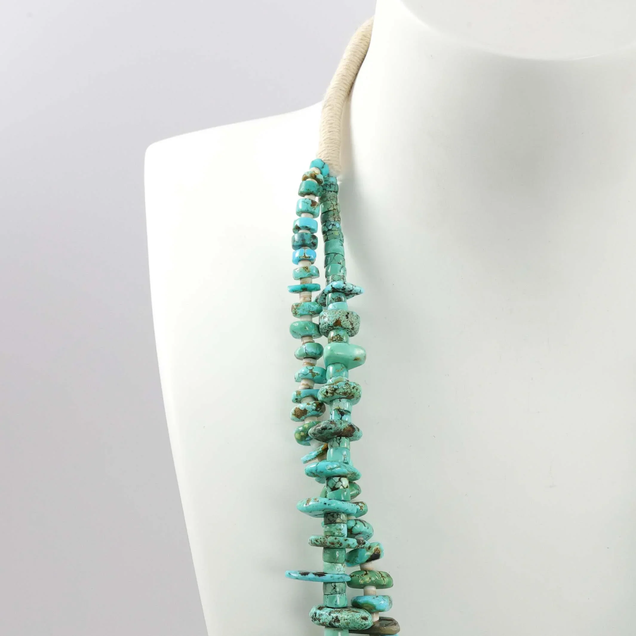 1940s Turquoise Jacla Necklace - Image 3