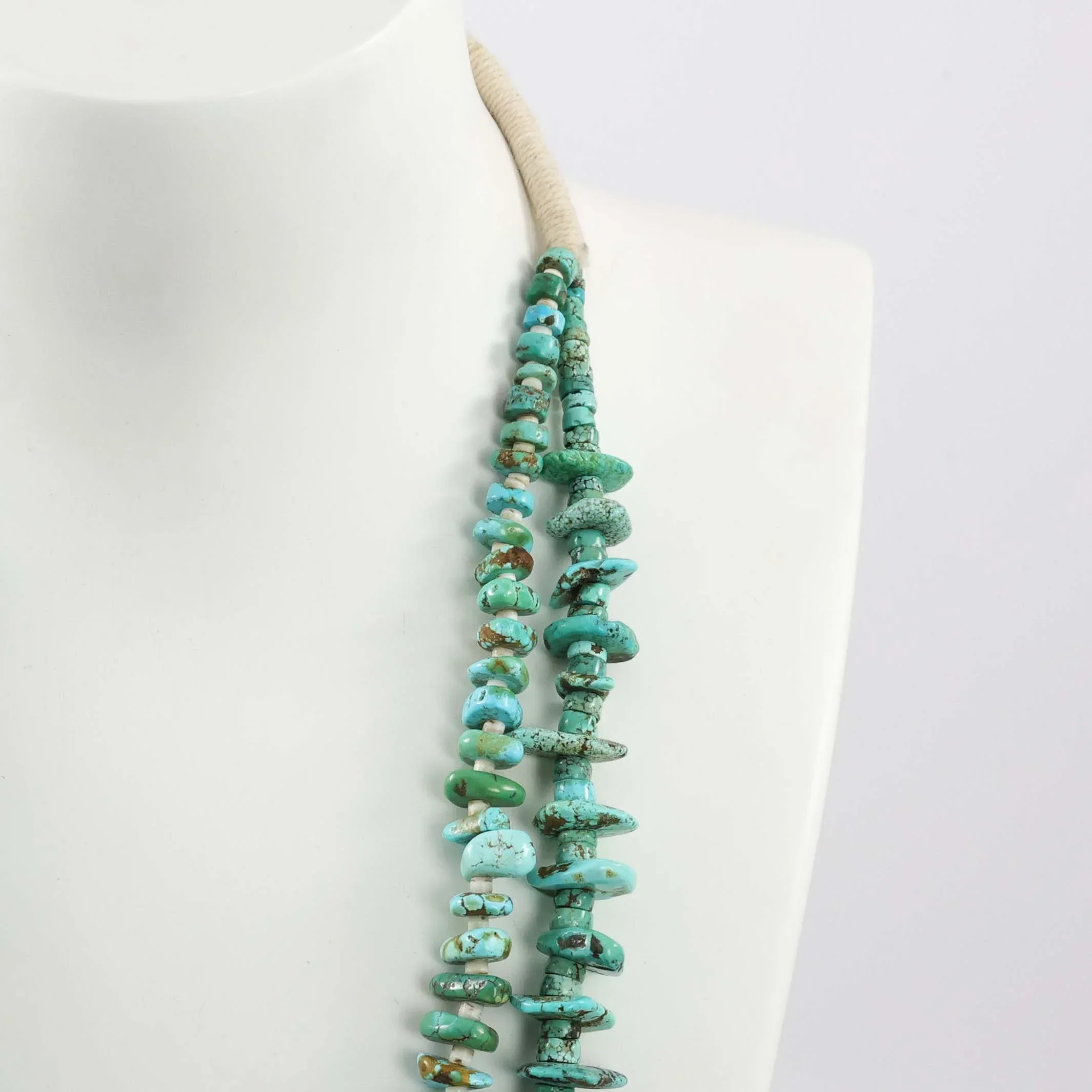 1940s Turquoise Jacla Necklace - Image 4