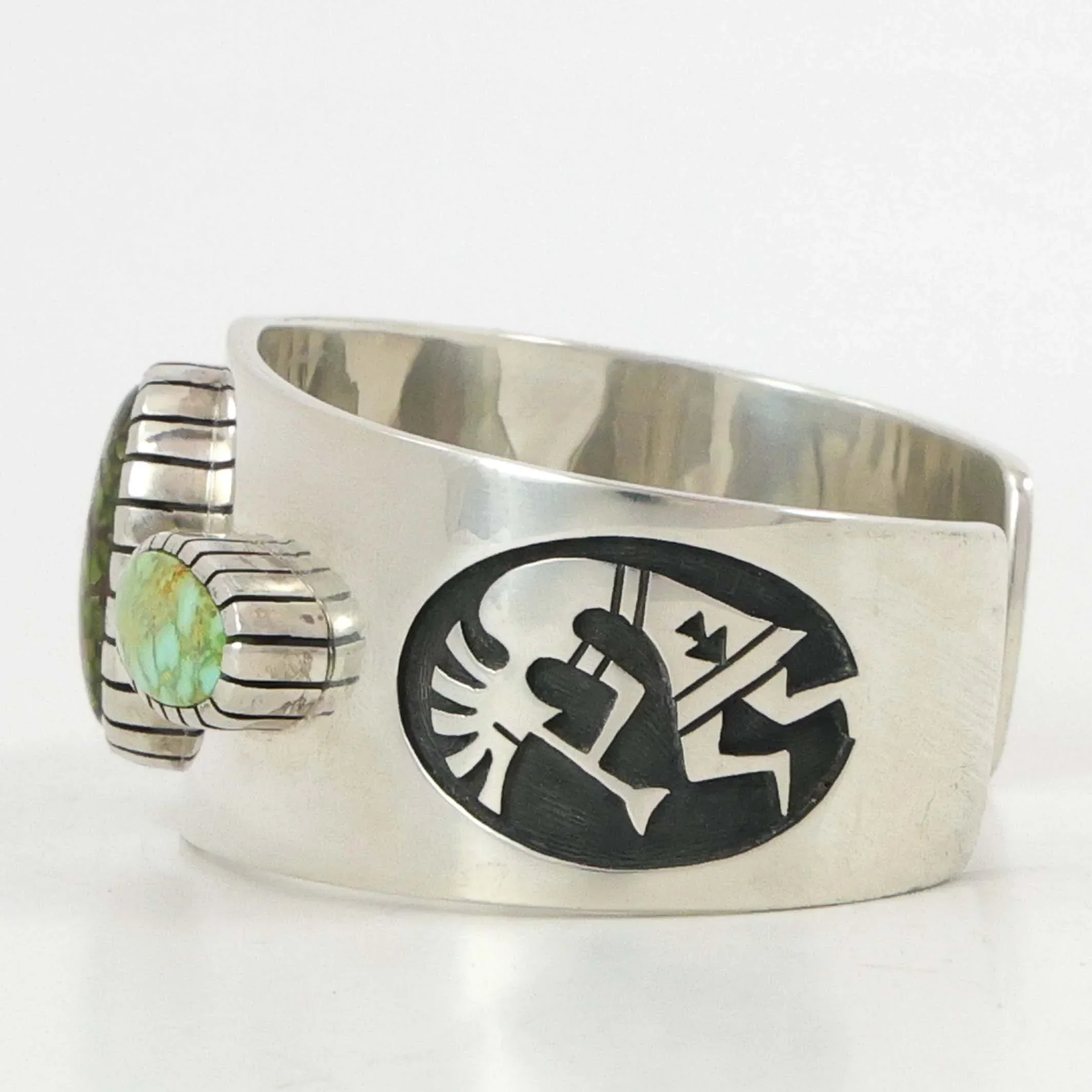 Turquoise Kokopelli Cuff - Image 3