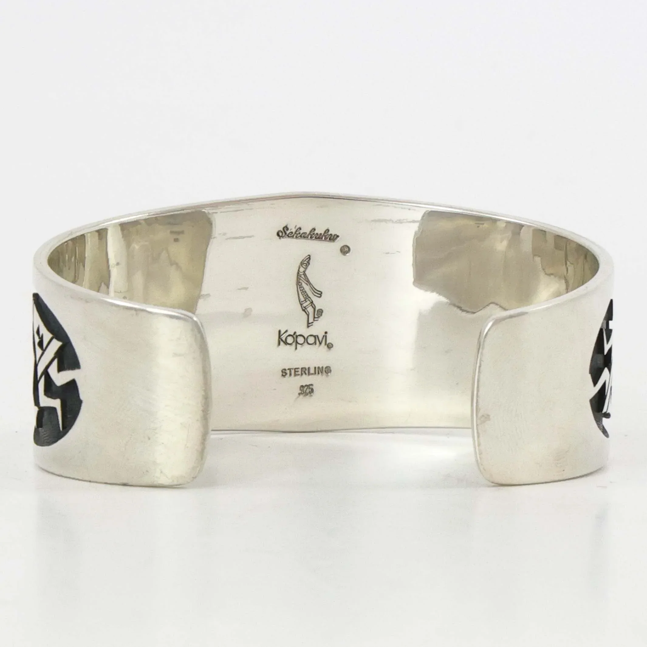Turquoise Kokopelli Cuff - Image 5