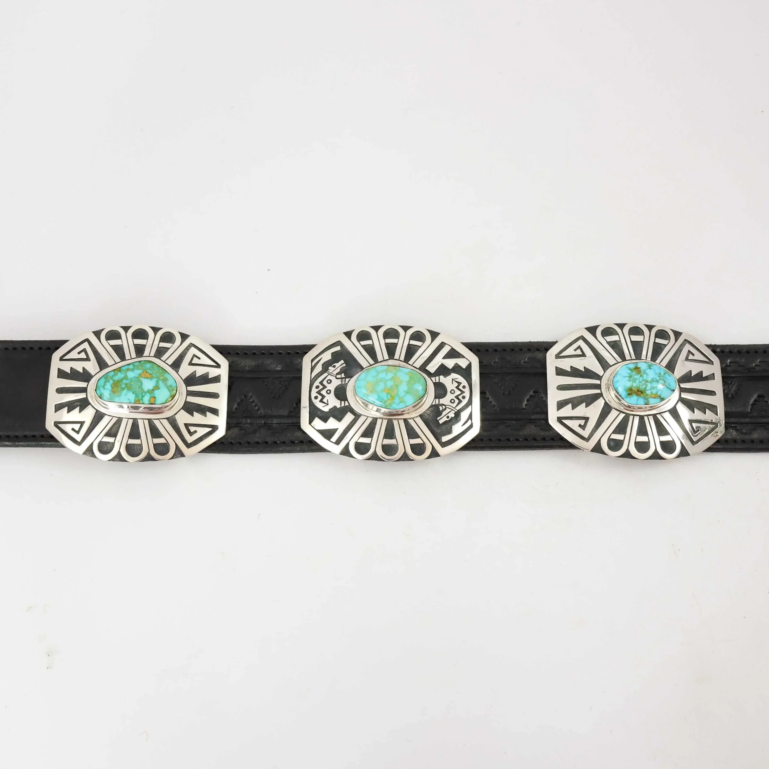Turquoise Mountain Concho Belt - Image 5