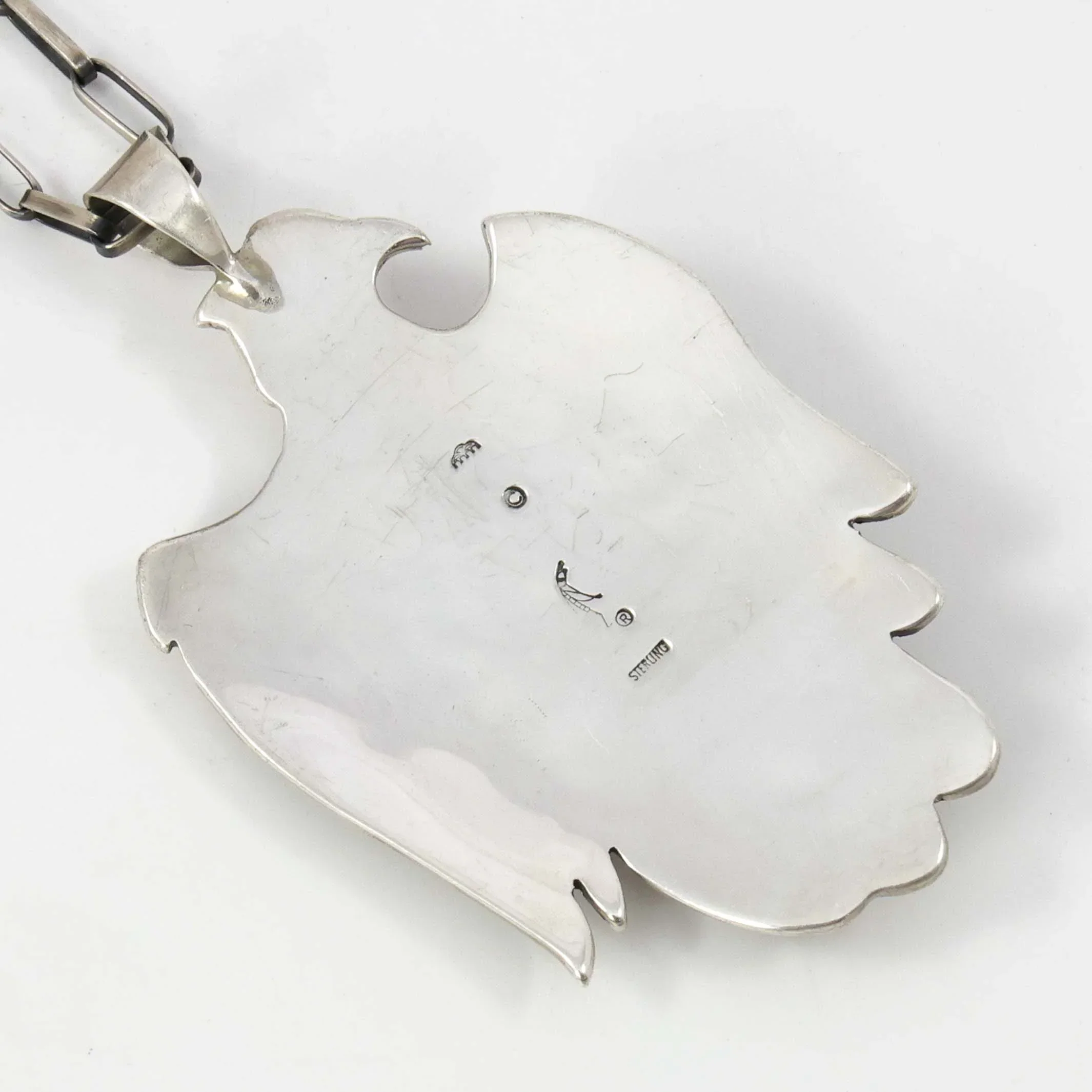 Turquoise Mountain Eagle Pendant - Image 4