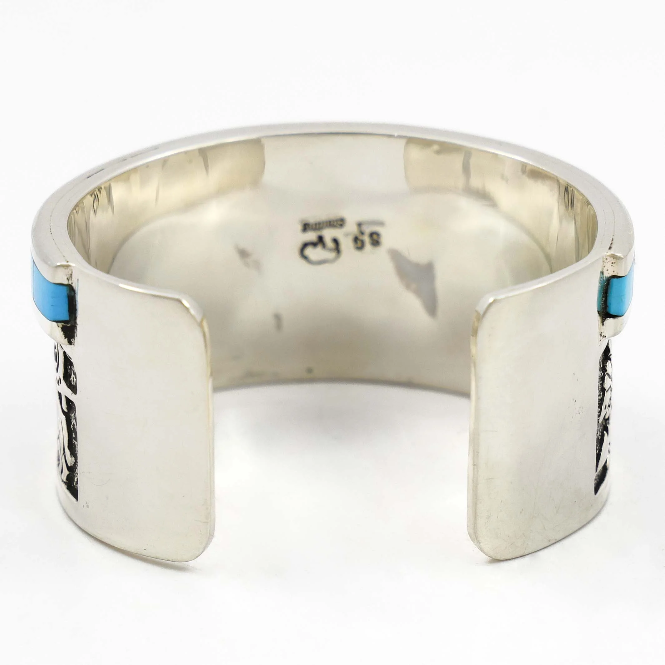 Turquoise Pictorial Cuff - Image 6