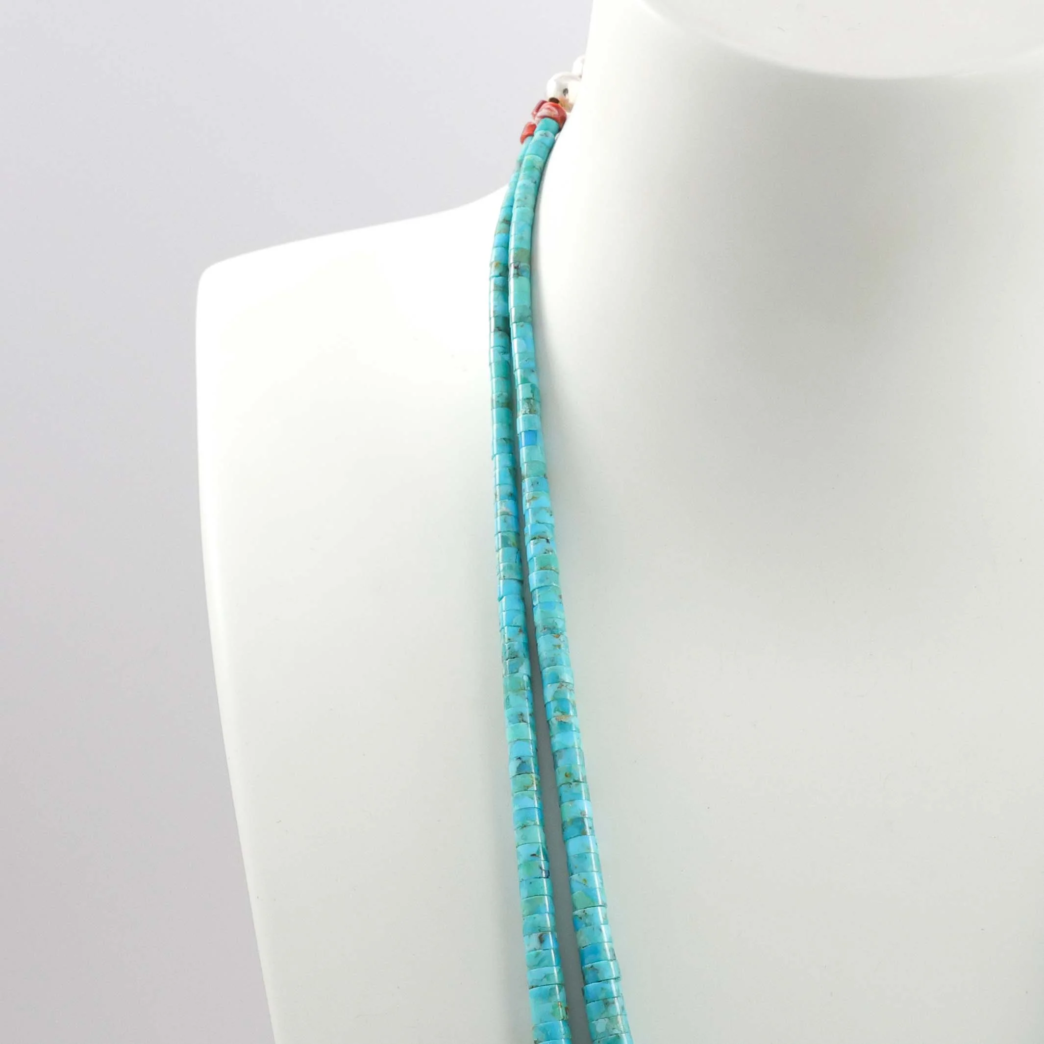 Turquoise Tab Necklace - Image 3