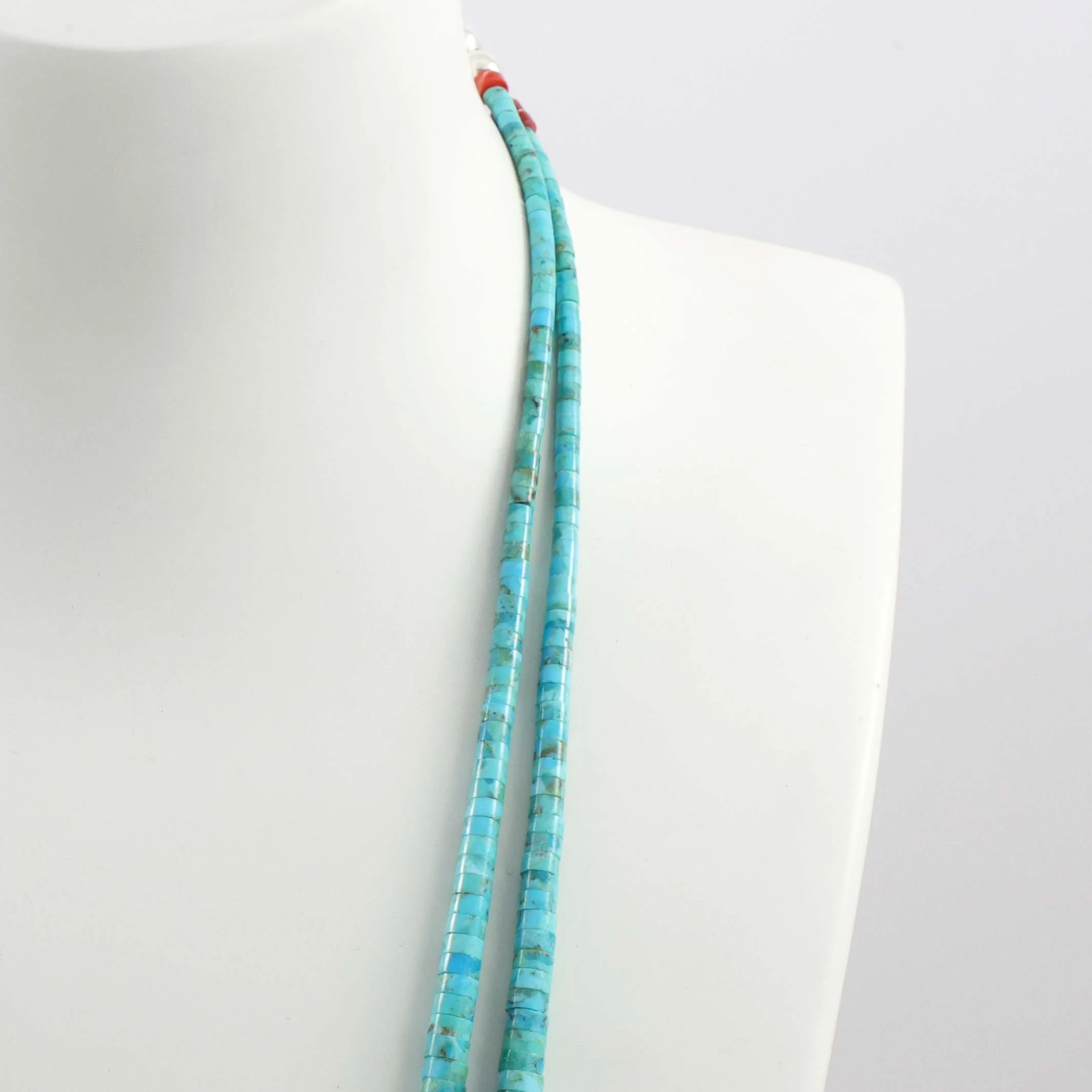 Turquoise Tab Necklace - Image 4