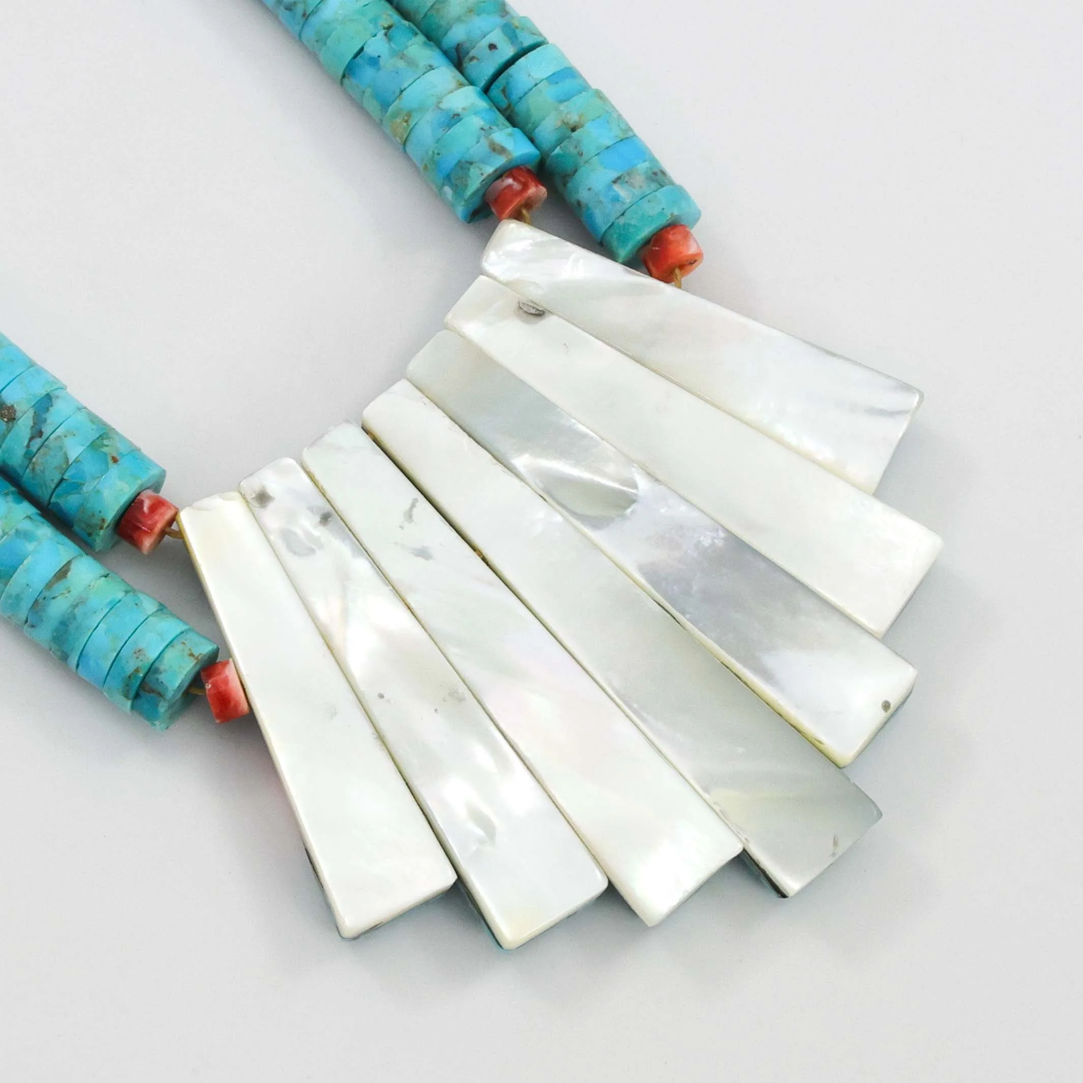 Turquoise Tab Necklace - Image 6