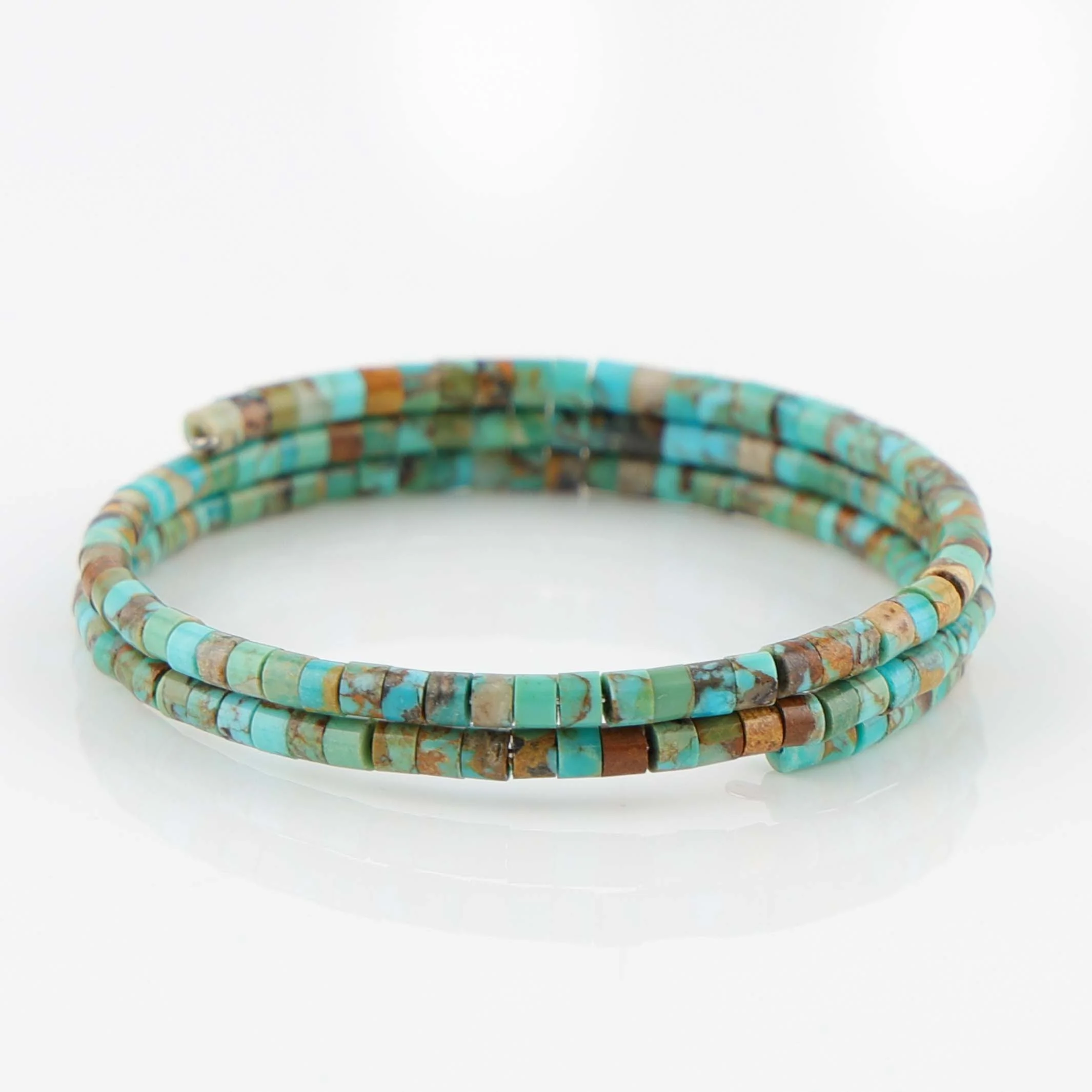 Turquoise Wrap Bracelet - Image 2