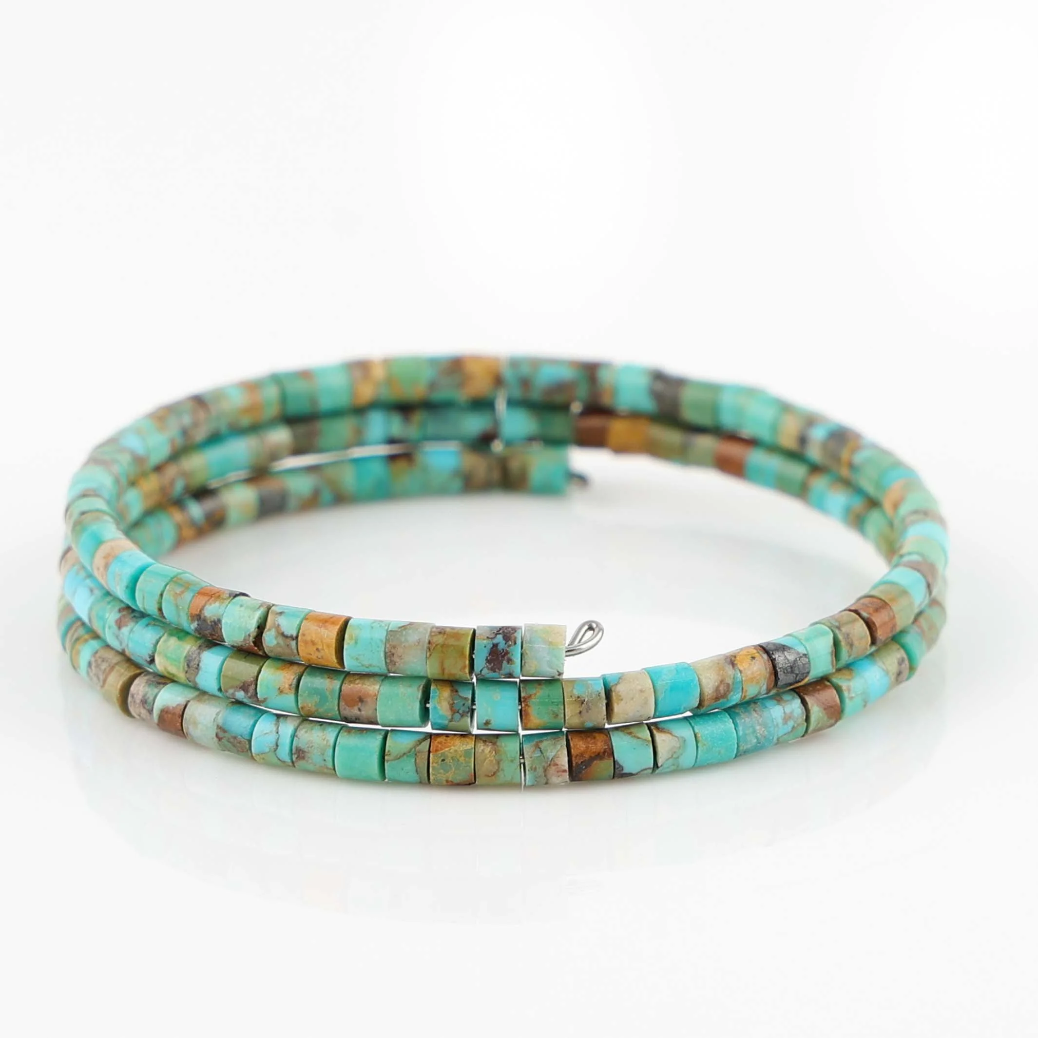 Turquoise Wrap Bracelet - Image 3