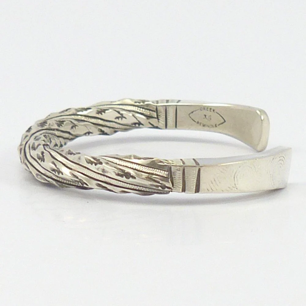 Twisted Silver Cuff - Image 3