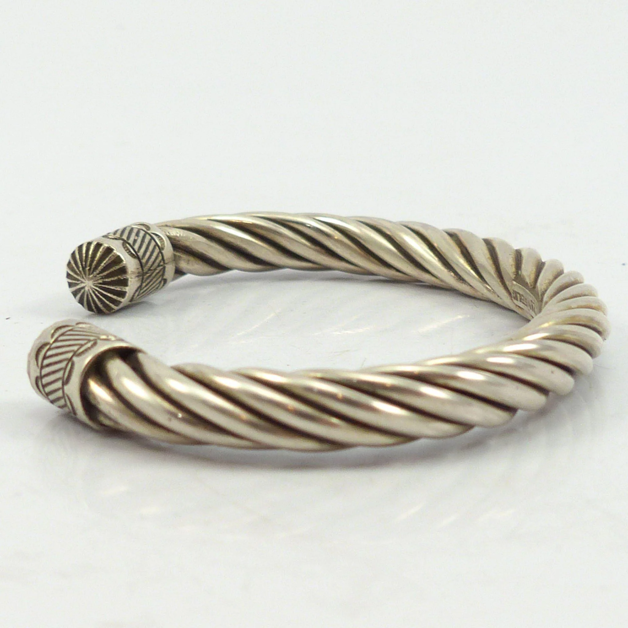 Twisted Silver Cuff - Image 2