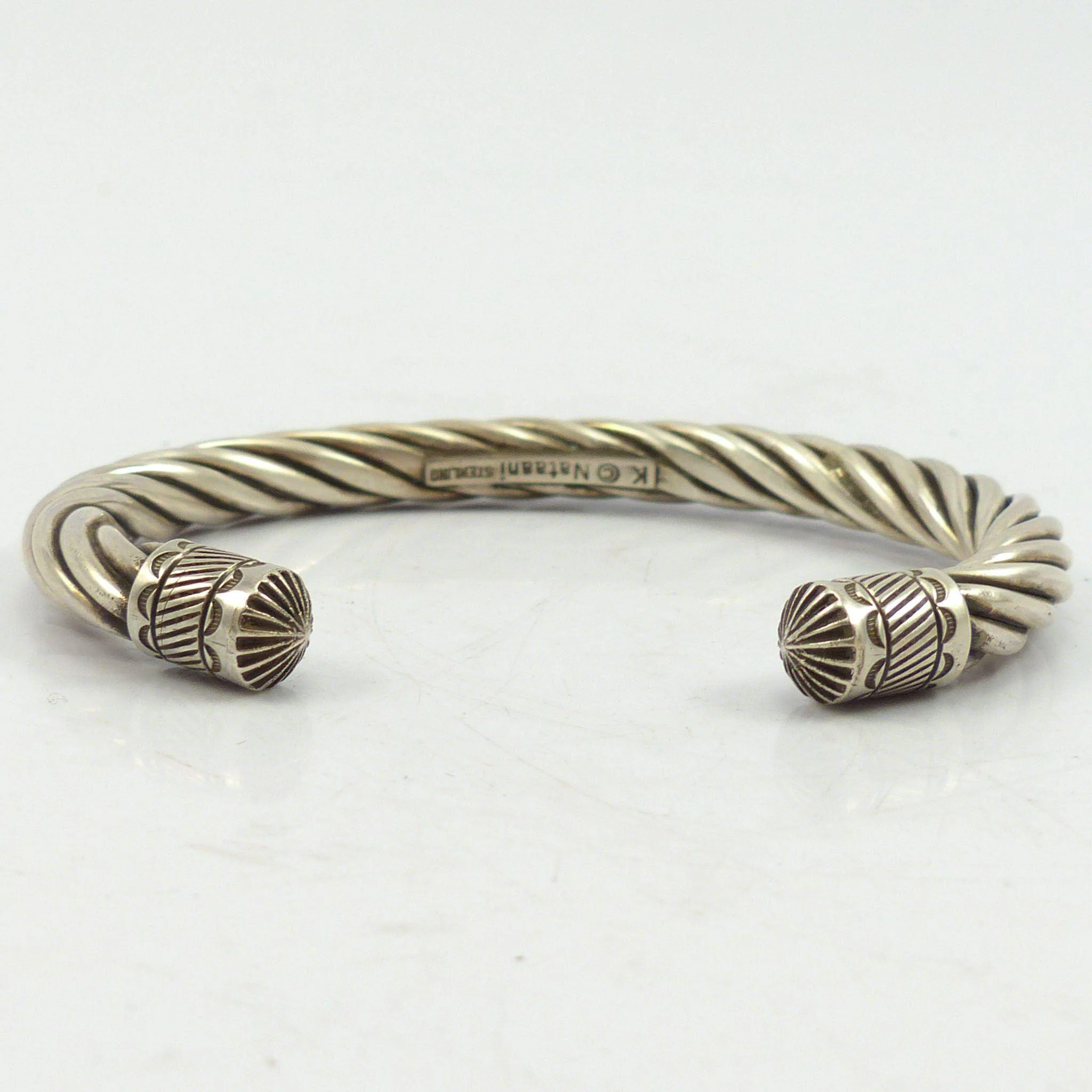 Twisted Silver Cuff - Image 3