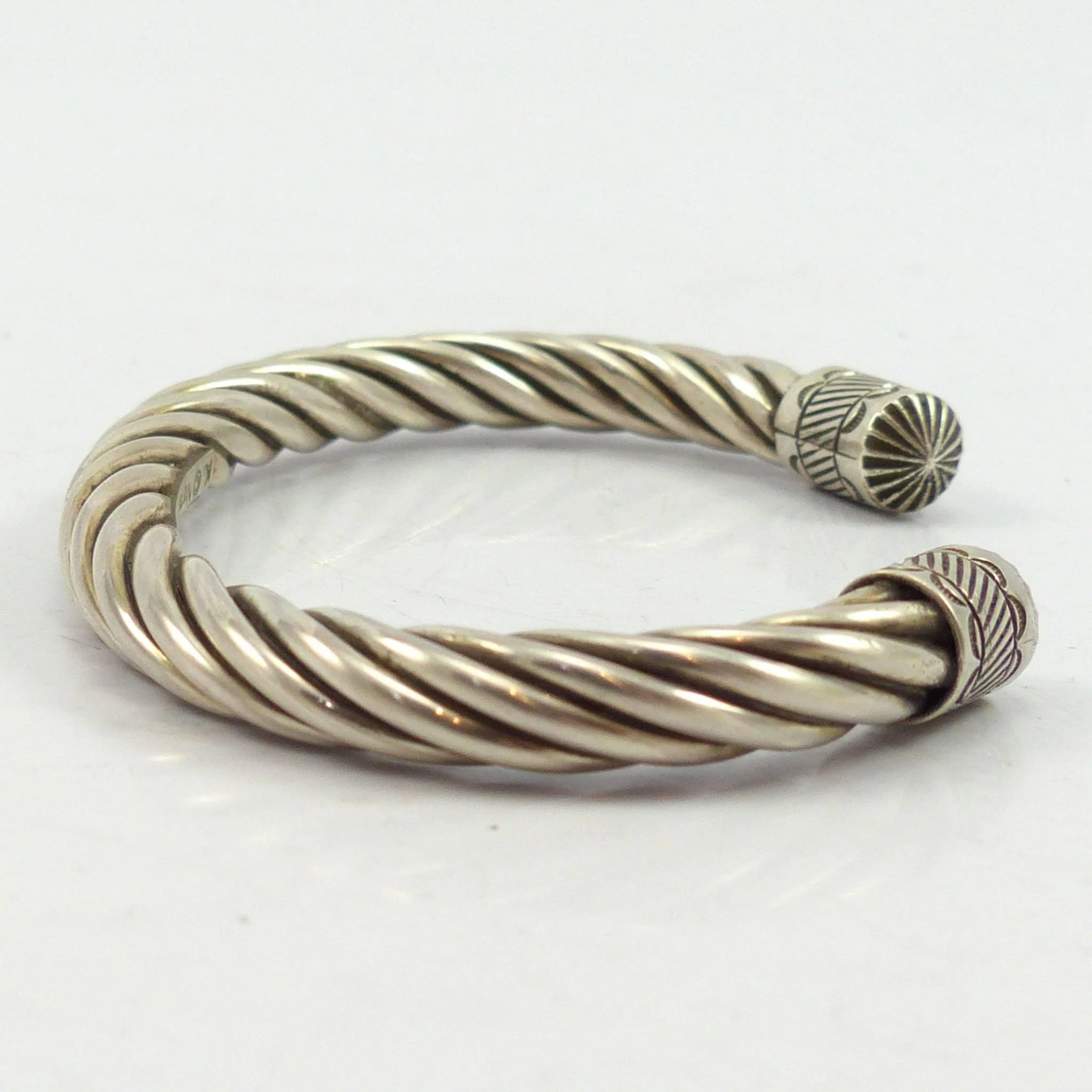 Twisted Silver Cuff - Image 4