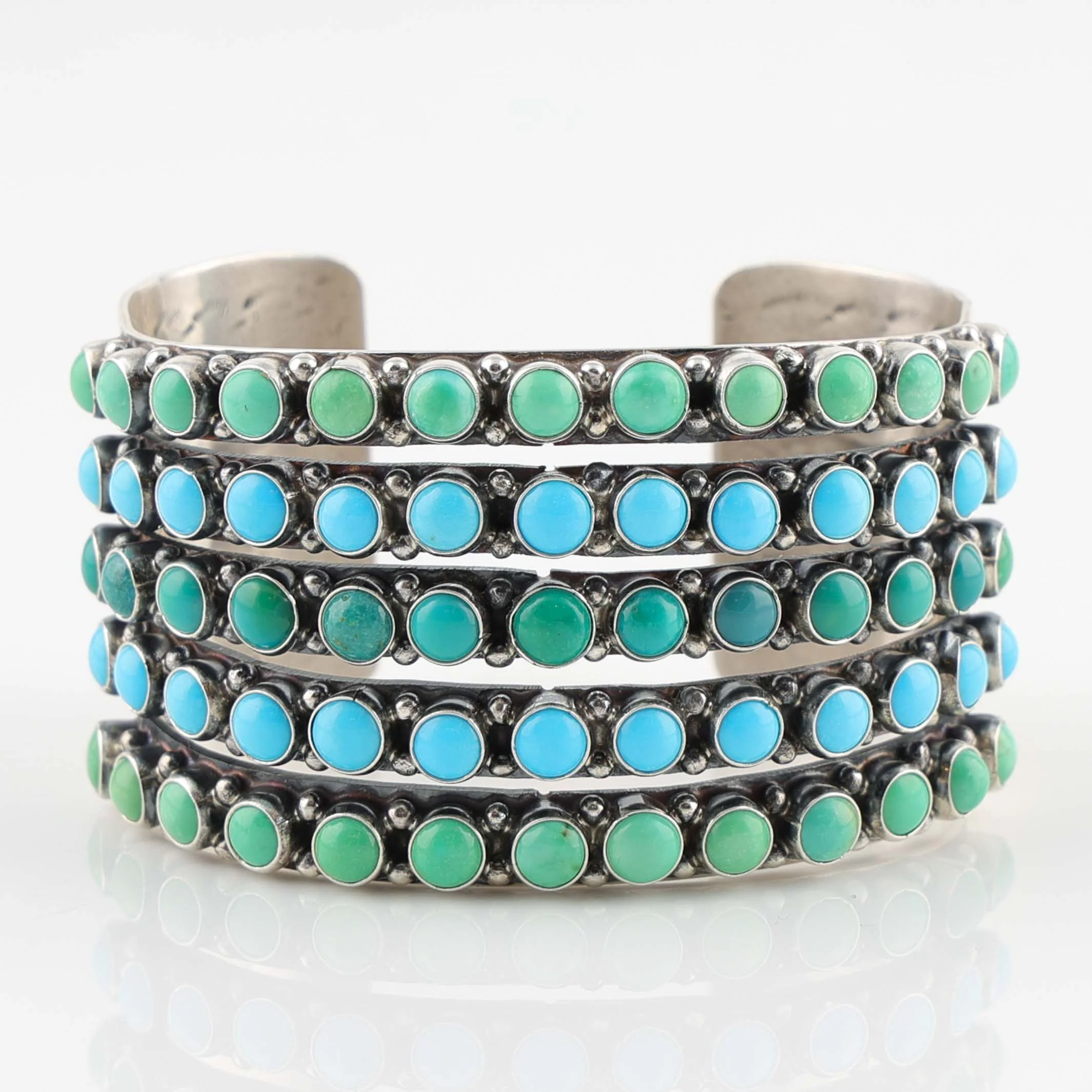 Variscite and Turquoise Cuff - Image 2