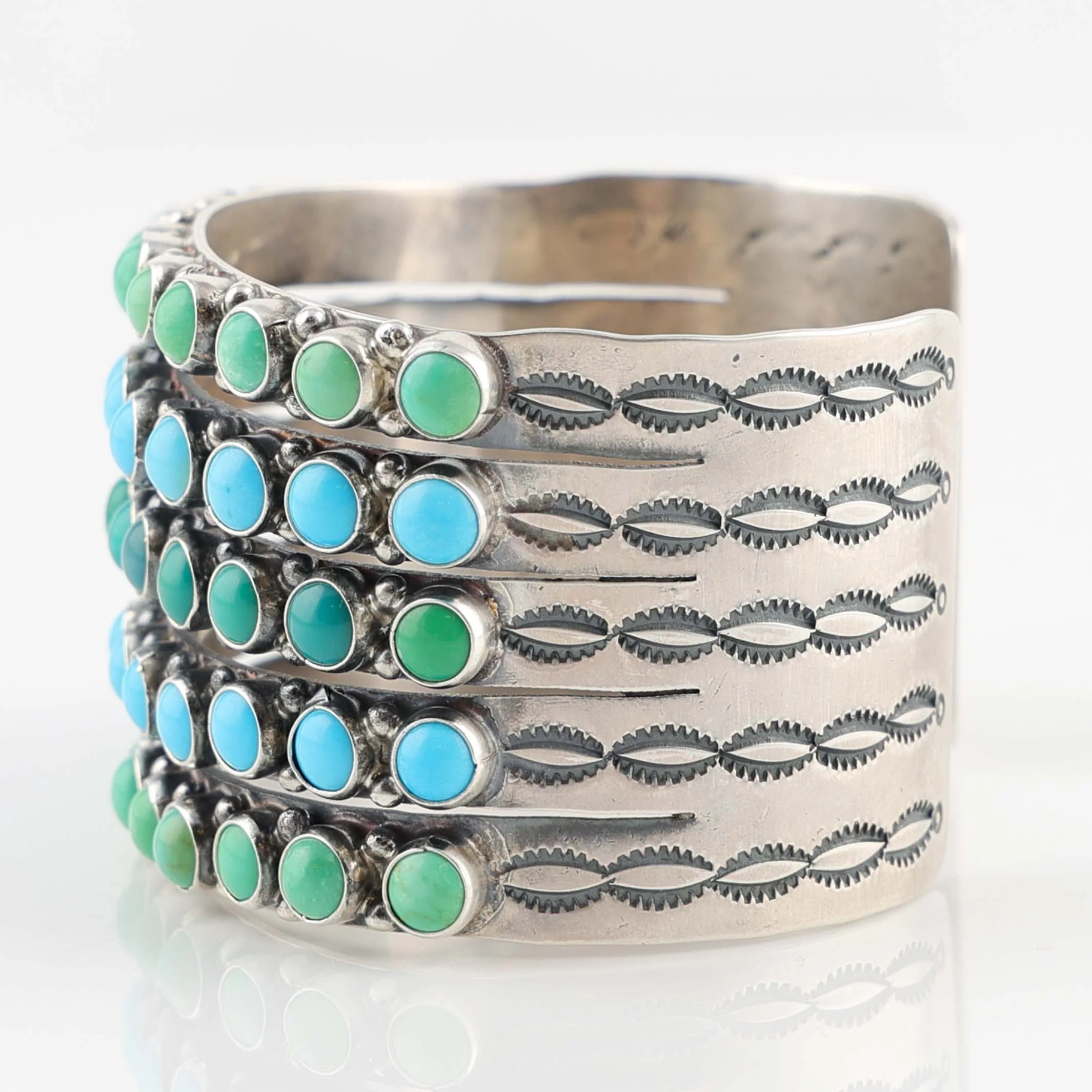 Variscite and Turquoise Cuff - Image 4