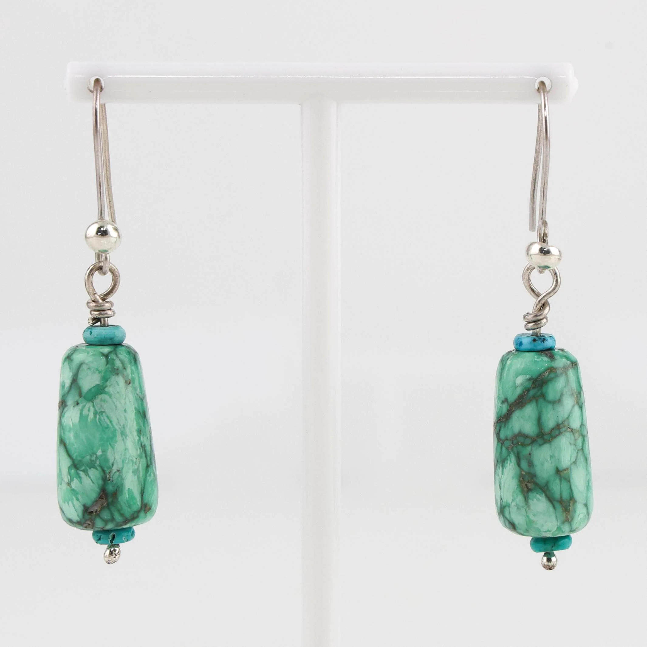 Variscite and Turquoise Earrings