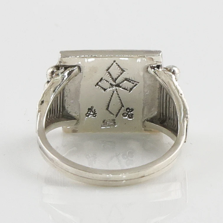 Variscite Inlay Ring - Image 5