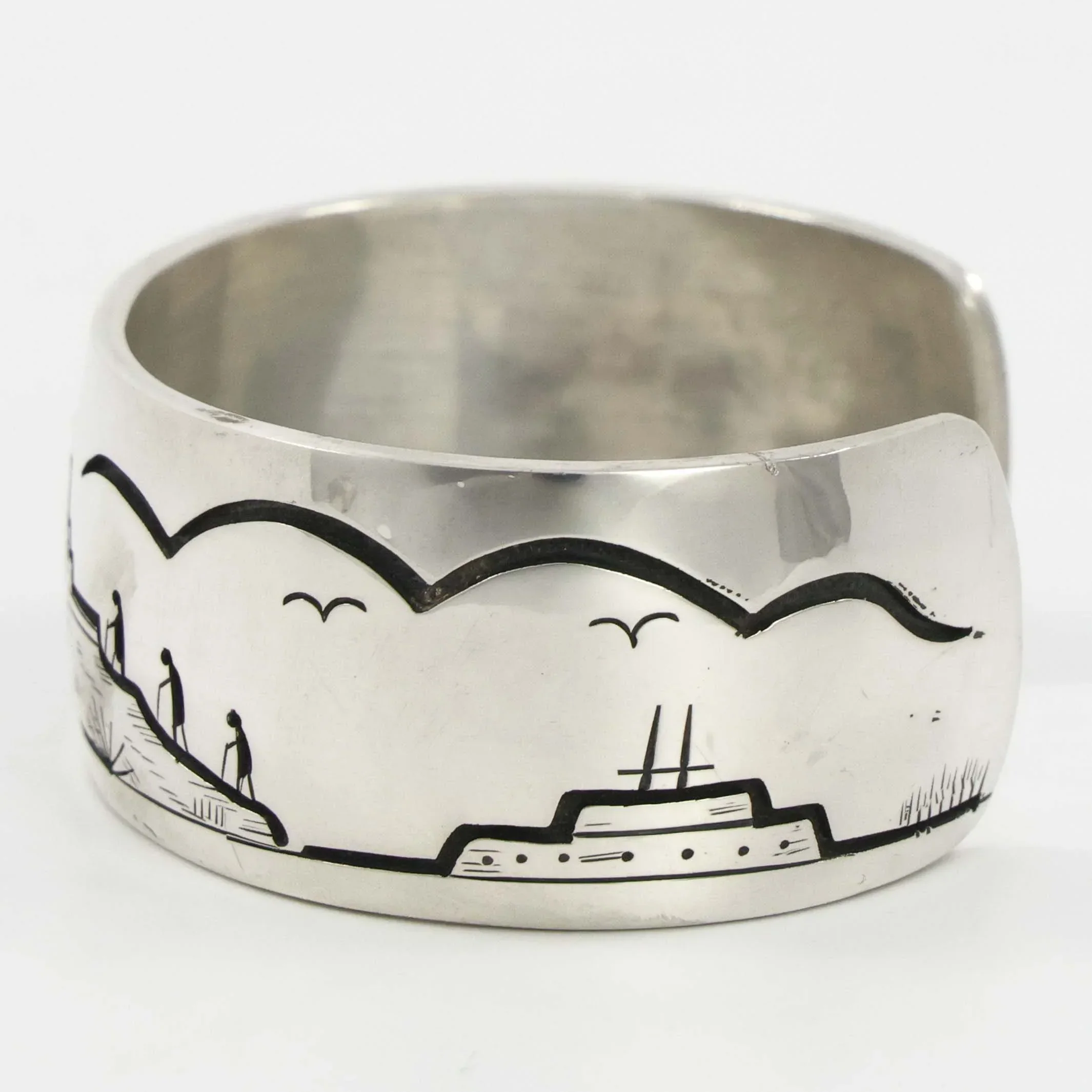 Village Scene Cuff - Image 3
