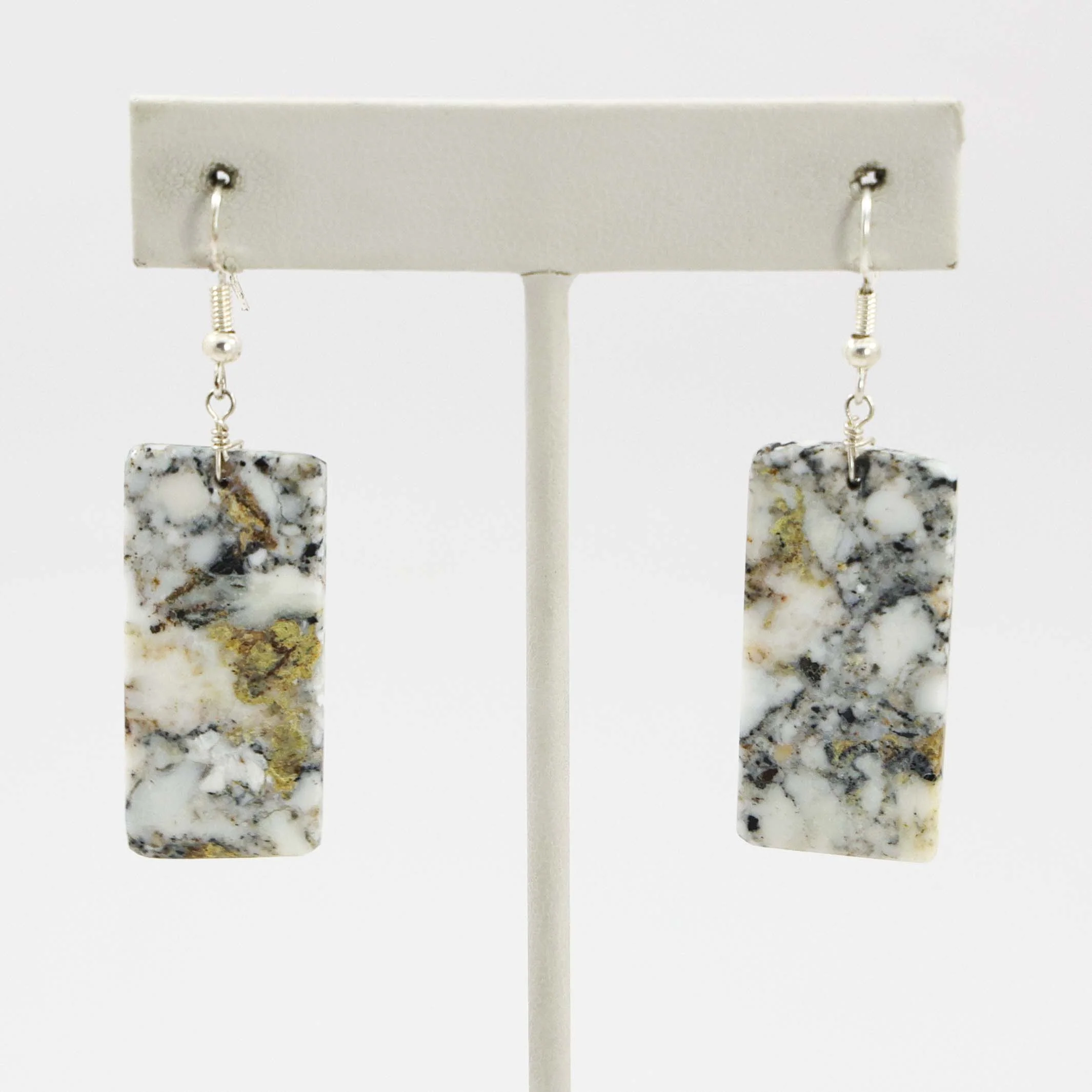 White Buffalo Earrings