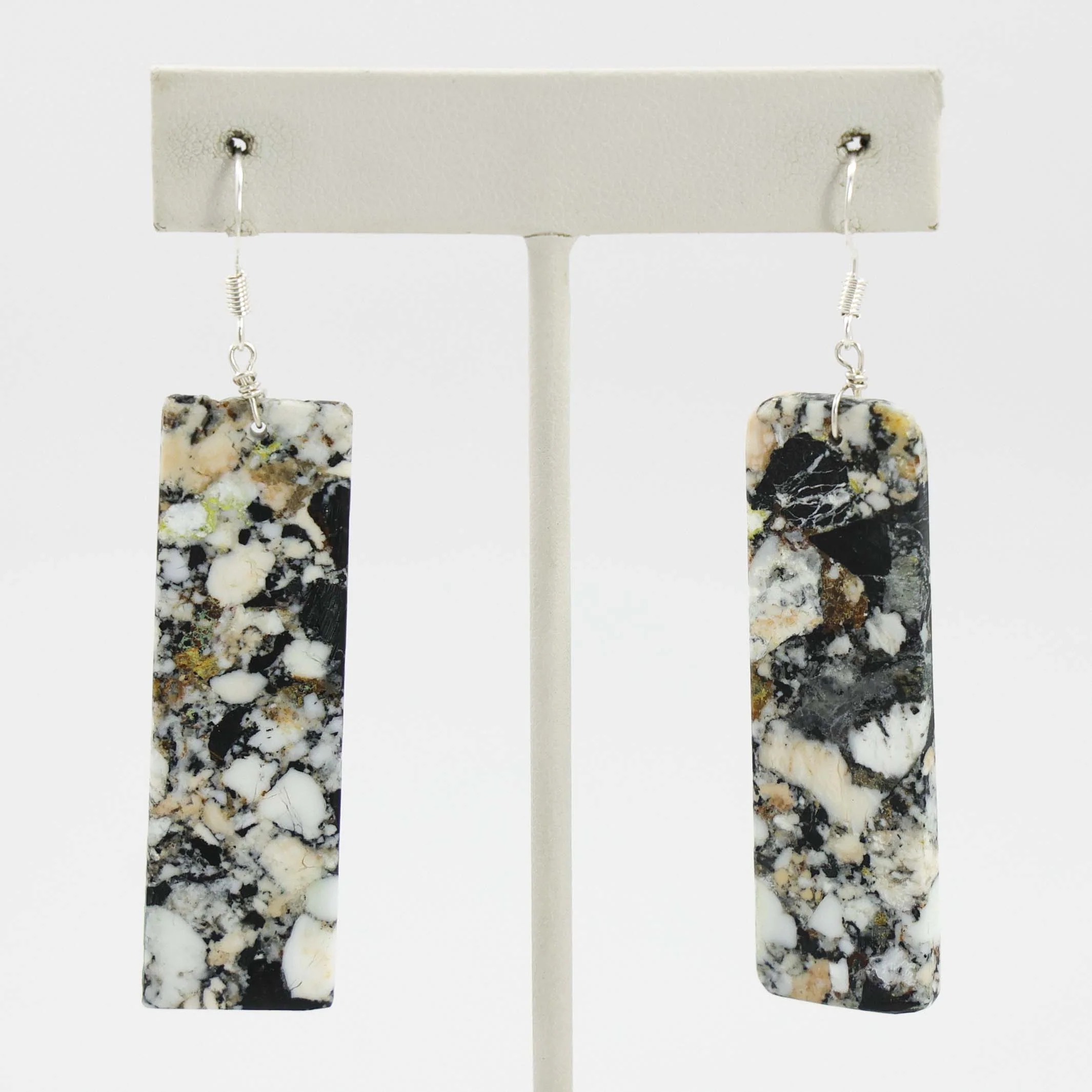 White Buffalo Earrings
