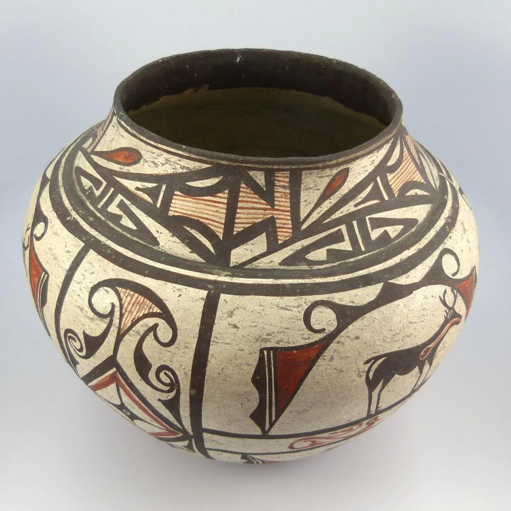 1885 Zuni Polychrome Jar - Image 6
